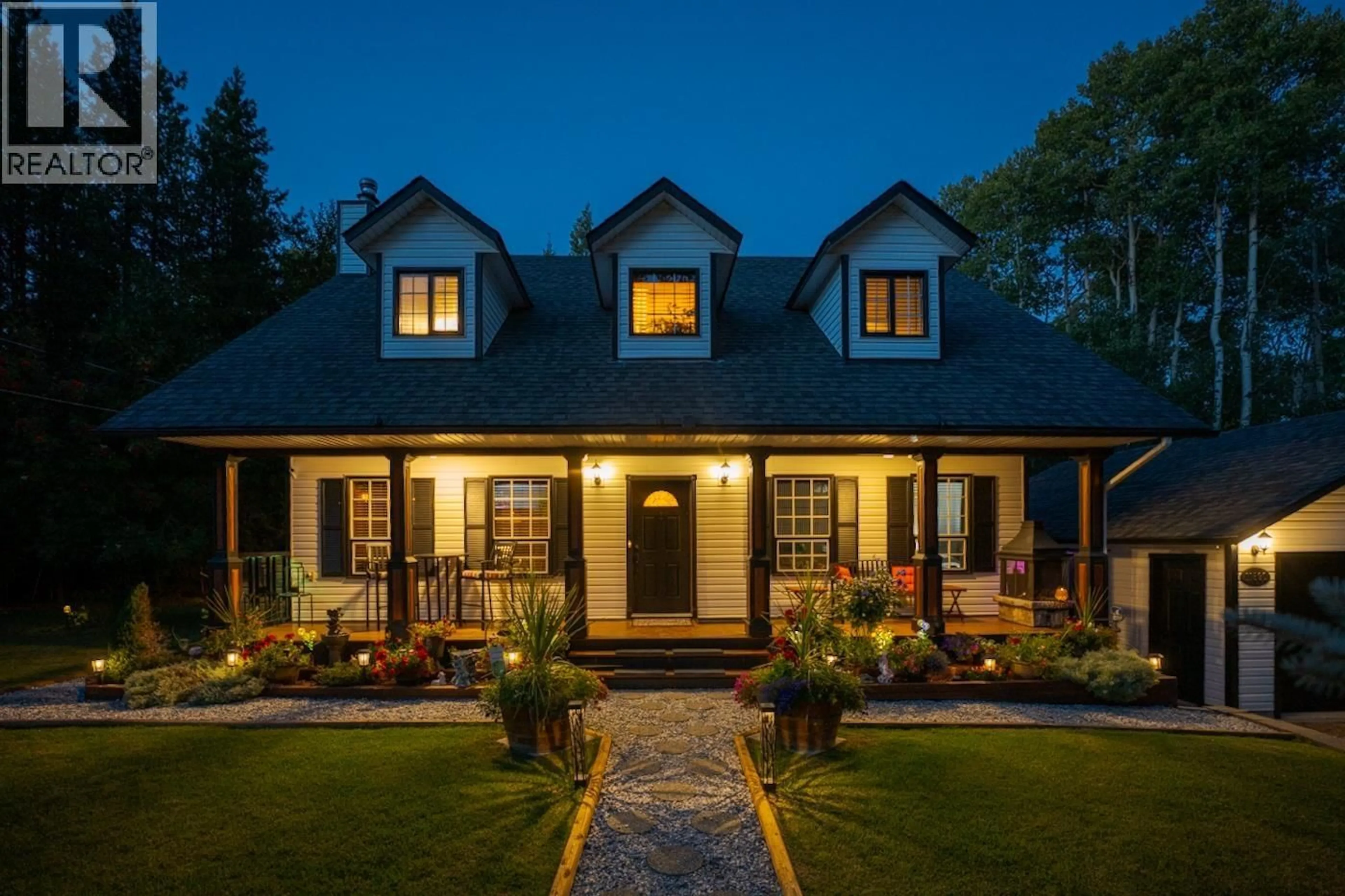 Home with brick exterior material, street for 11590 WOODLAND ROAD, Prince George British Columbia V2N5A8
