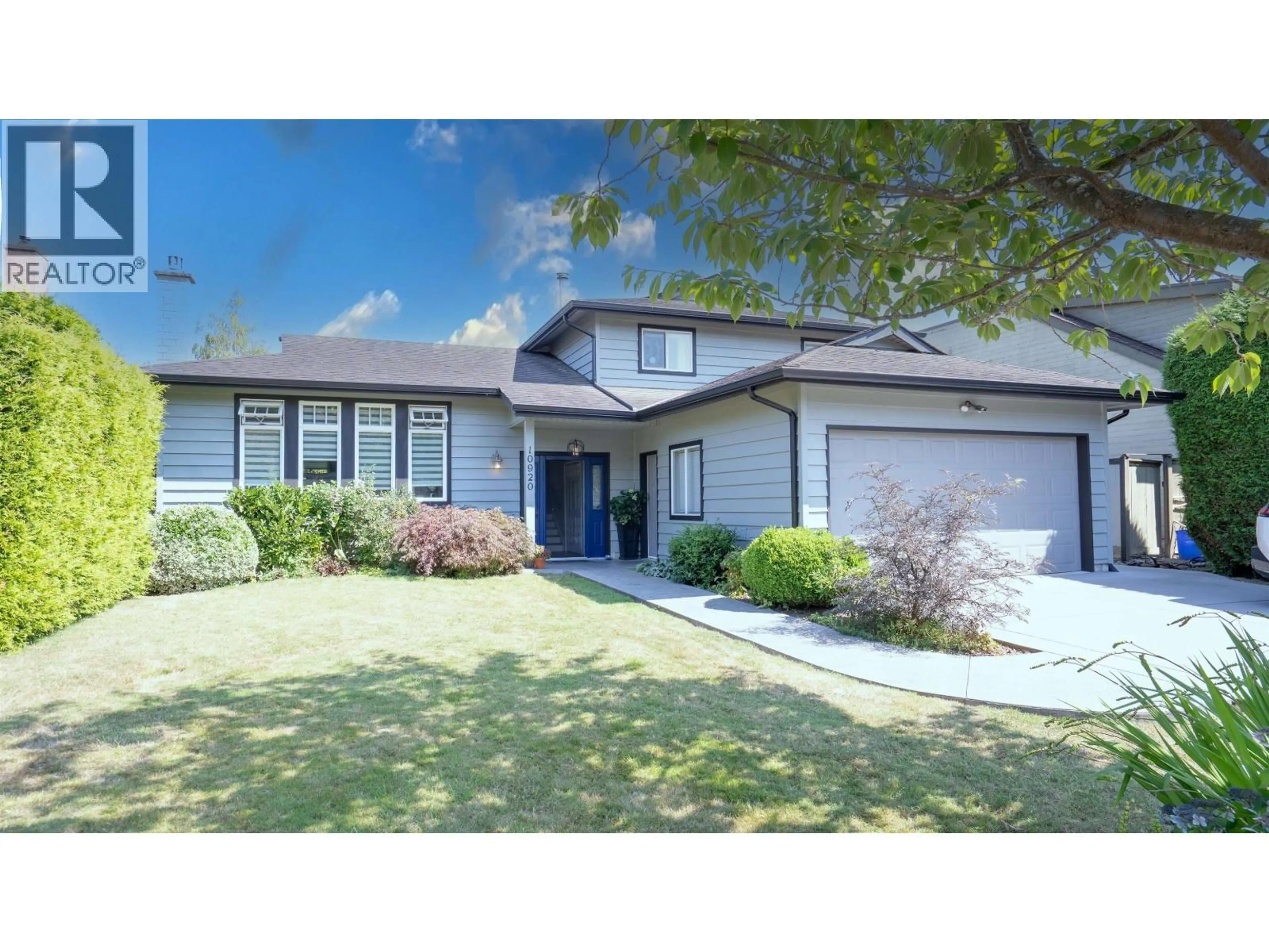 Home with vinyl exterior material, street for 10920 HOGARTH DRIVE, Richmond British Columbia V7E3Z8