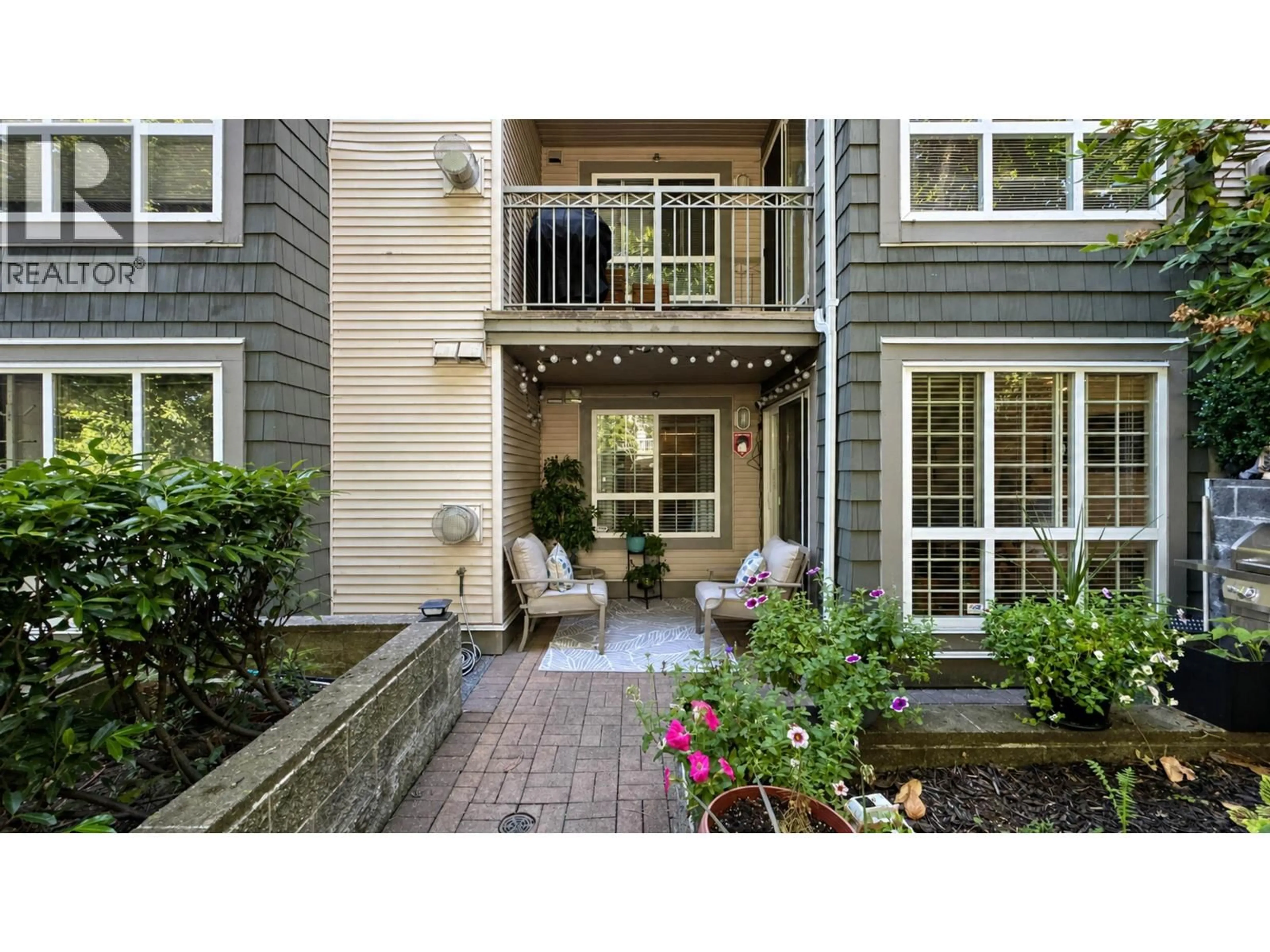 Patio, street for 106 - 8495 JELLICOE STREET, Vancouver British Columbia V5S2J4