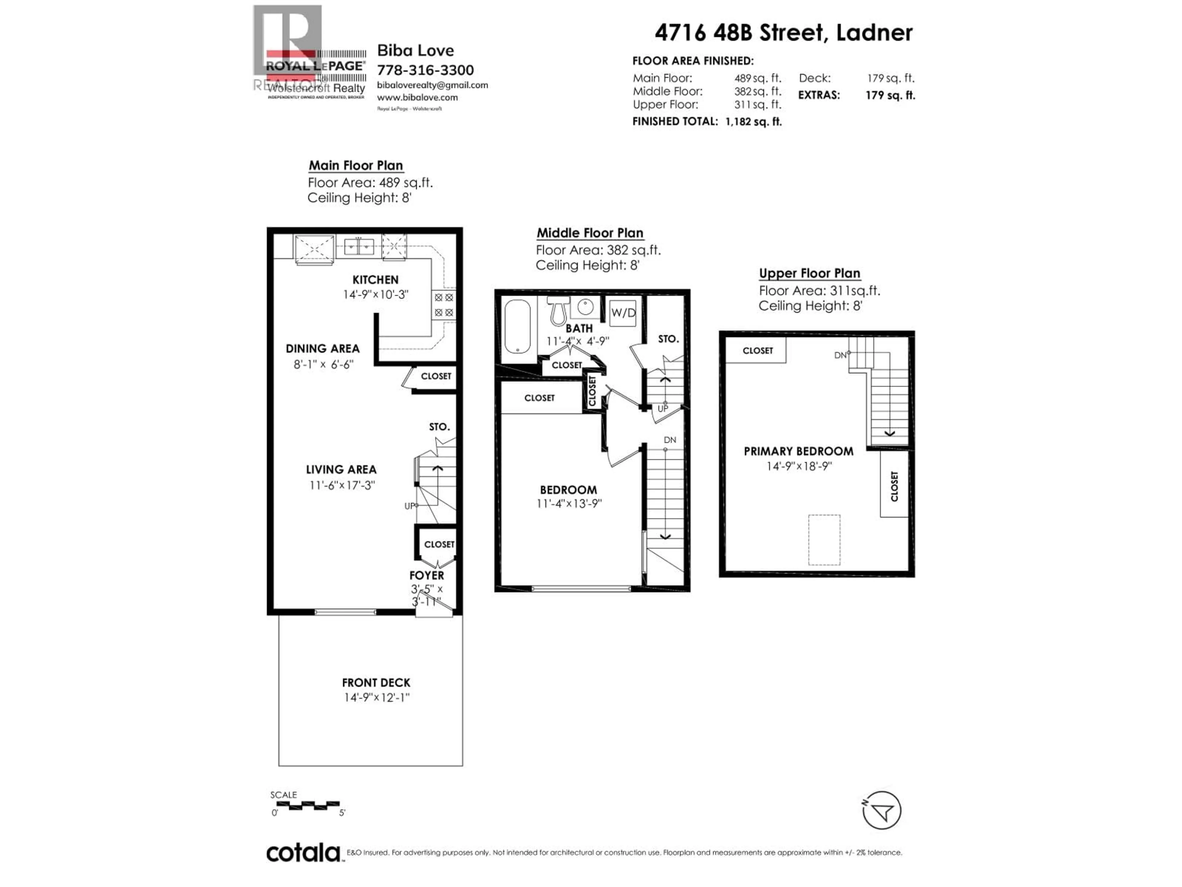 Floor plan for 4716 48B STREET, Ladner British Columbia V4K2S2