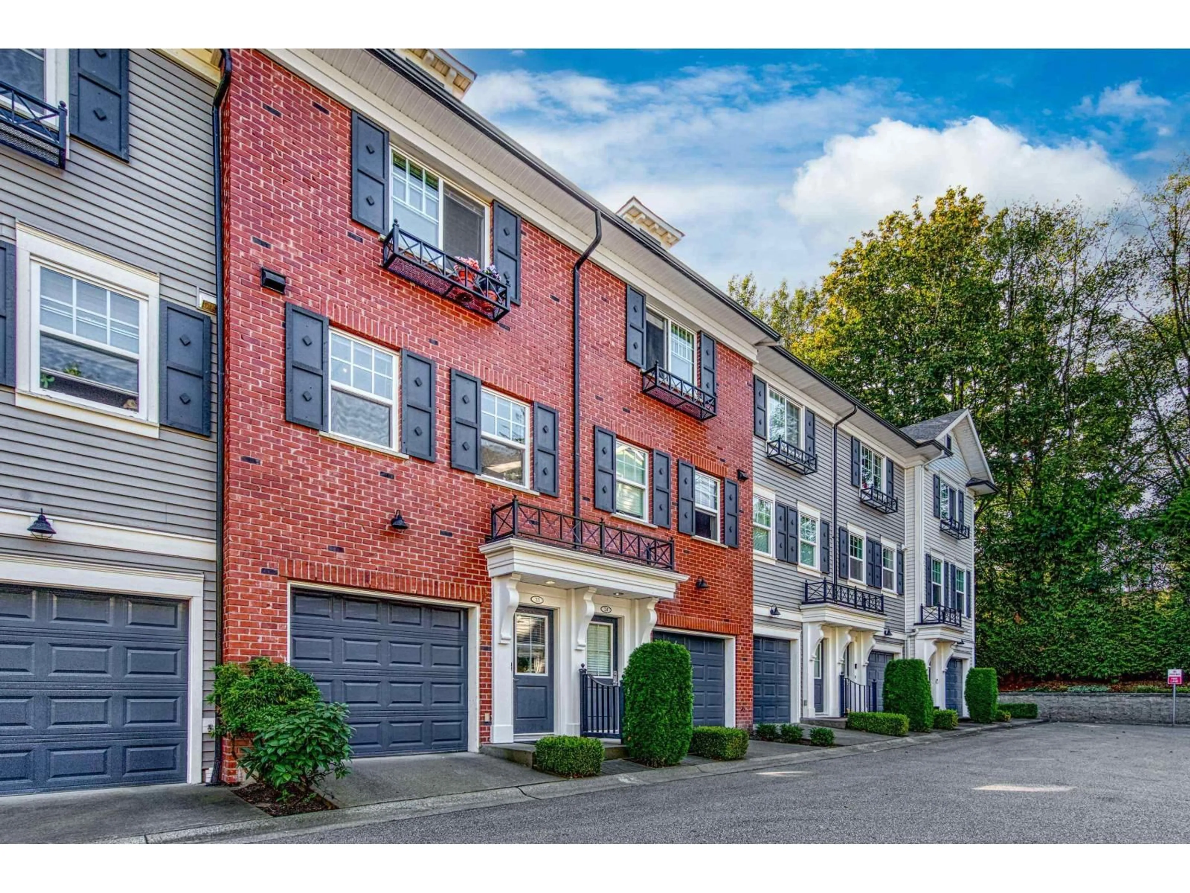 Home with brick exterior material, street for 23 - 8767 162 STREET, Surrey British Columbia V4N6K7