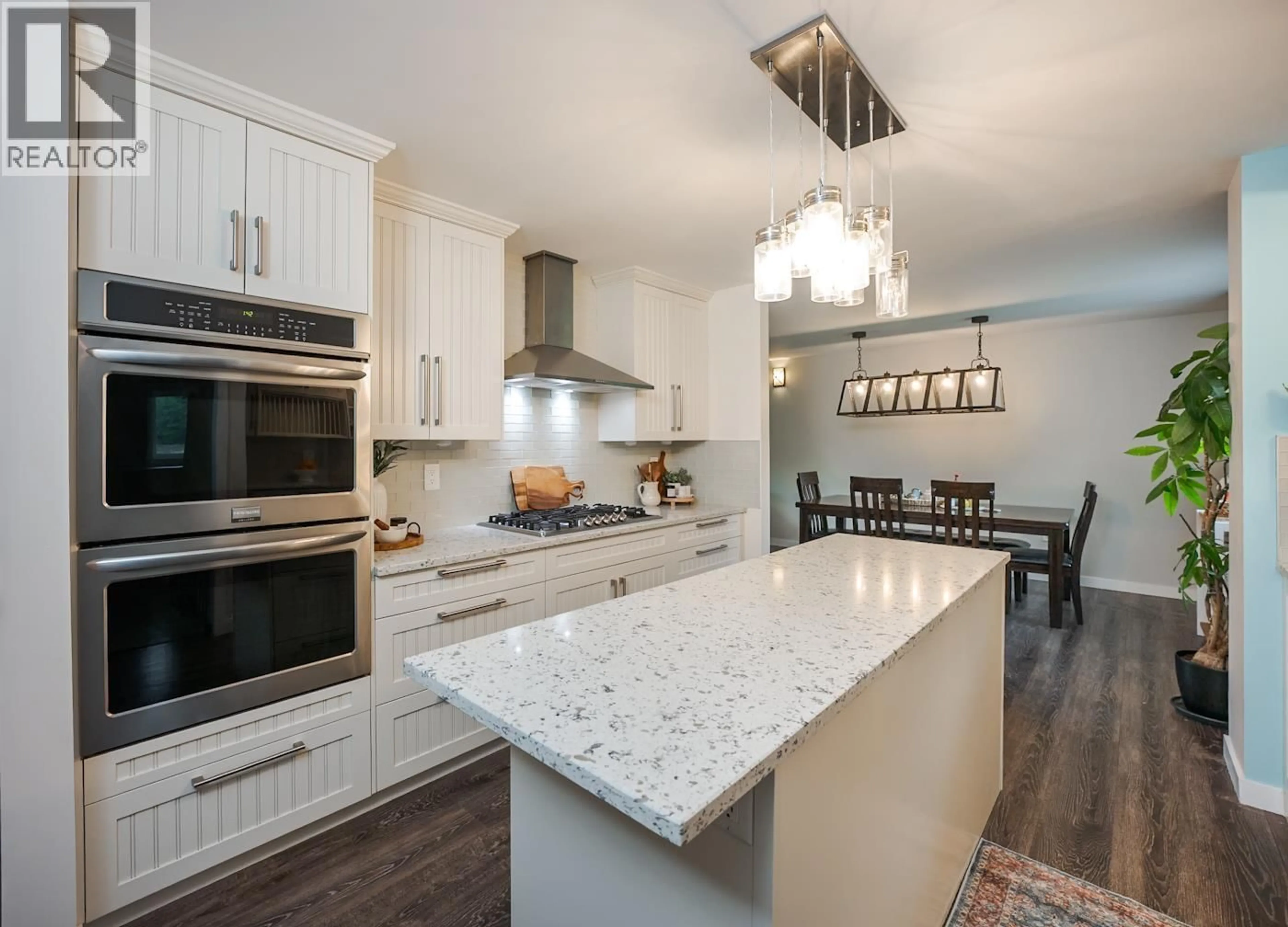 Open concept kitchen, ceramic/tile floor for 7615 INGA ROAD, Prince George British Columbia V2N5W4
