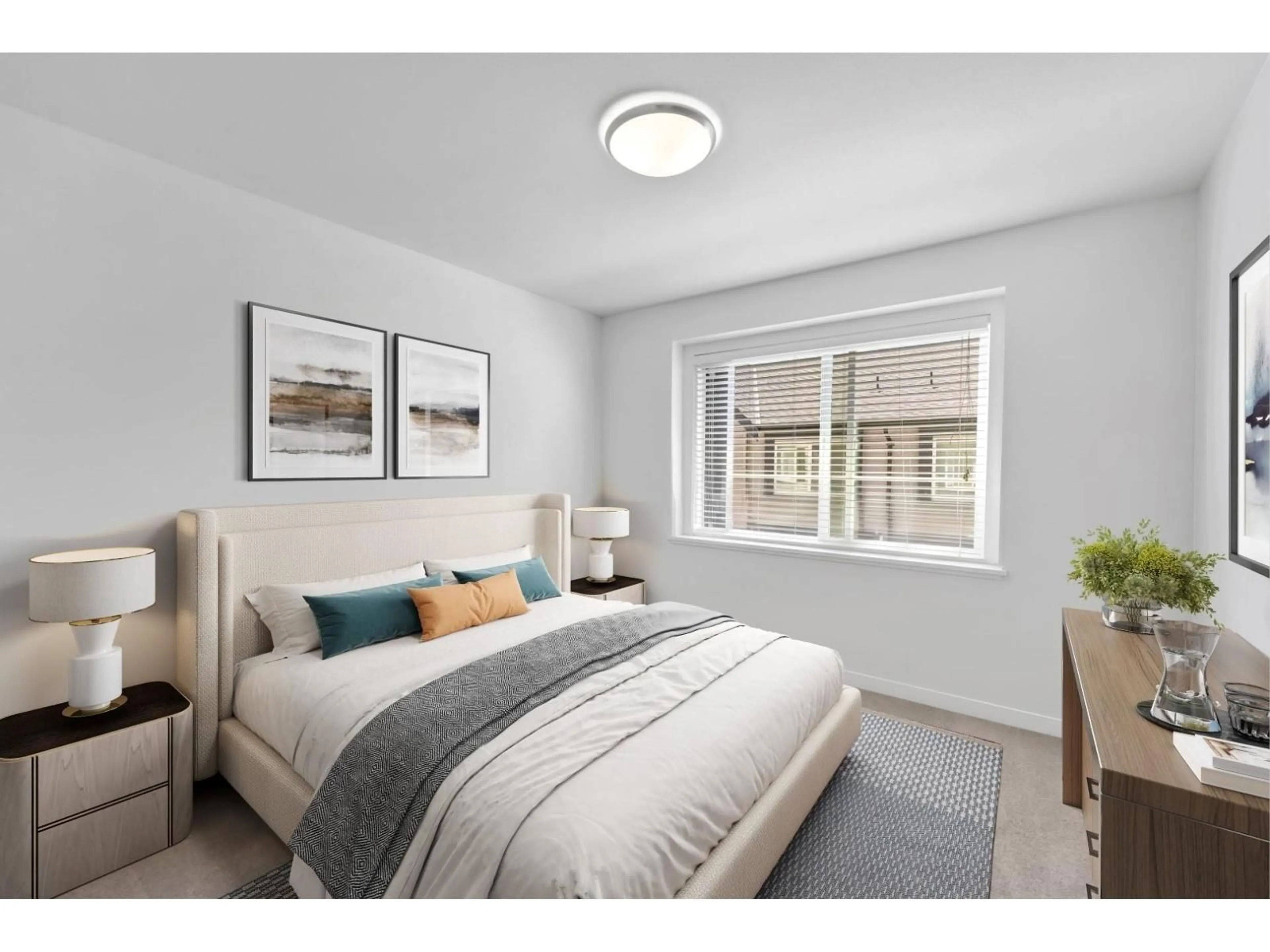 Bedroom with bed, unknown for 49 - 14555 68 AVENUE, Surrey British Columbia V3S2A8