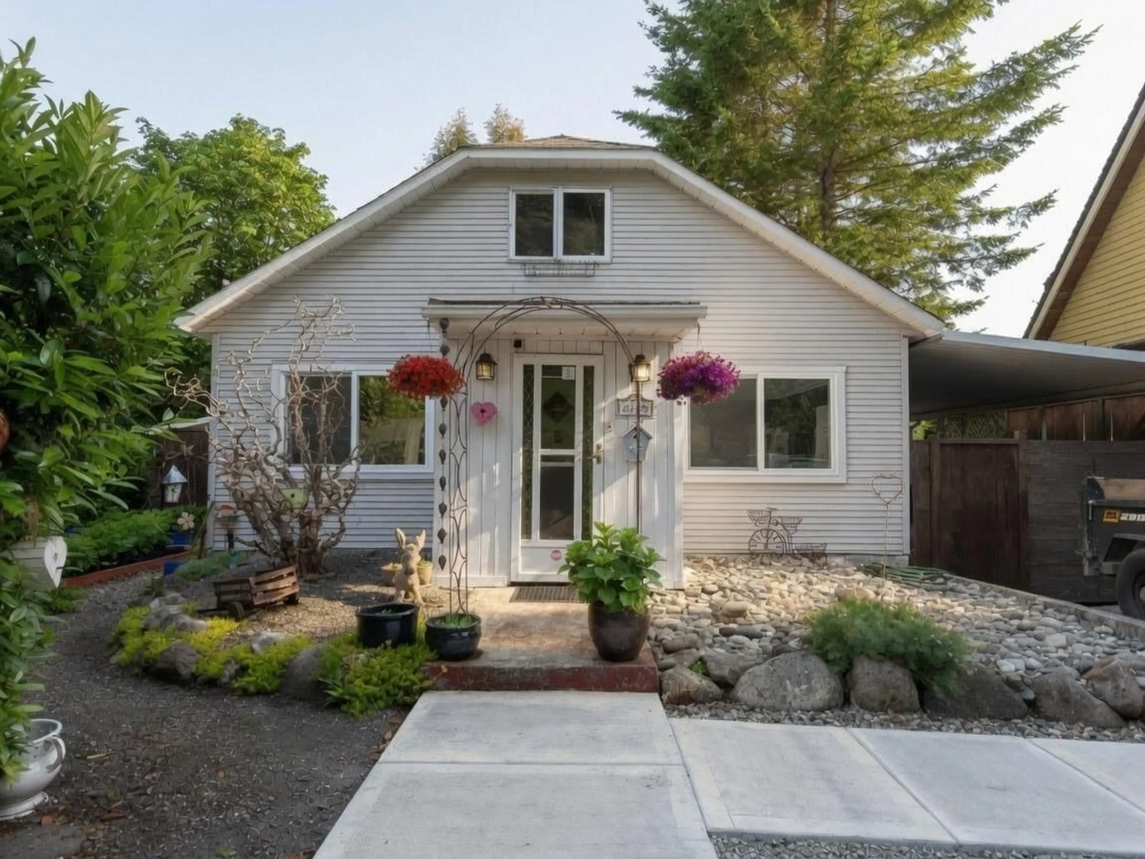 Home with vinyl exterior material, street for 2725 GORDON AVENUE, Surrey British Columbia V4A3J2