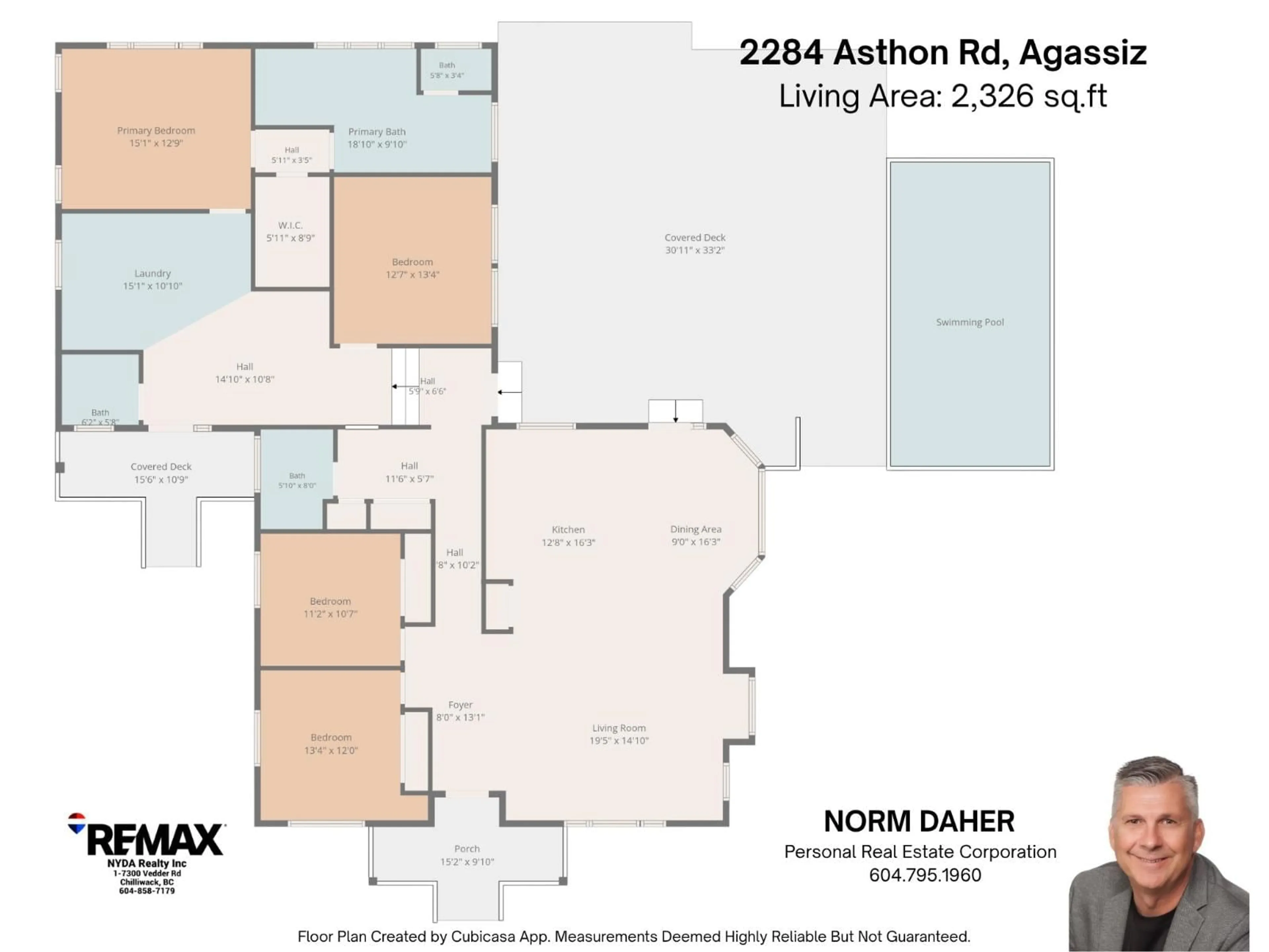 Floor plan for 2284 ASHTON ROAD, Agassiz British Columbia V0M1A1