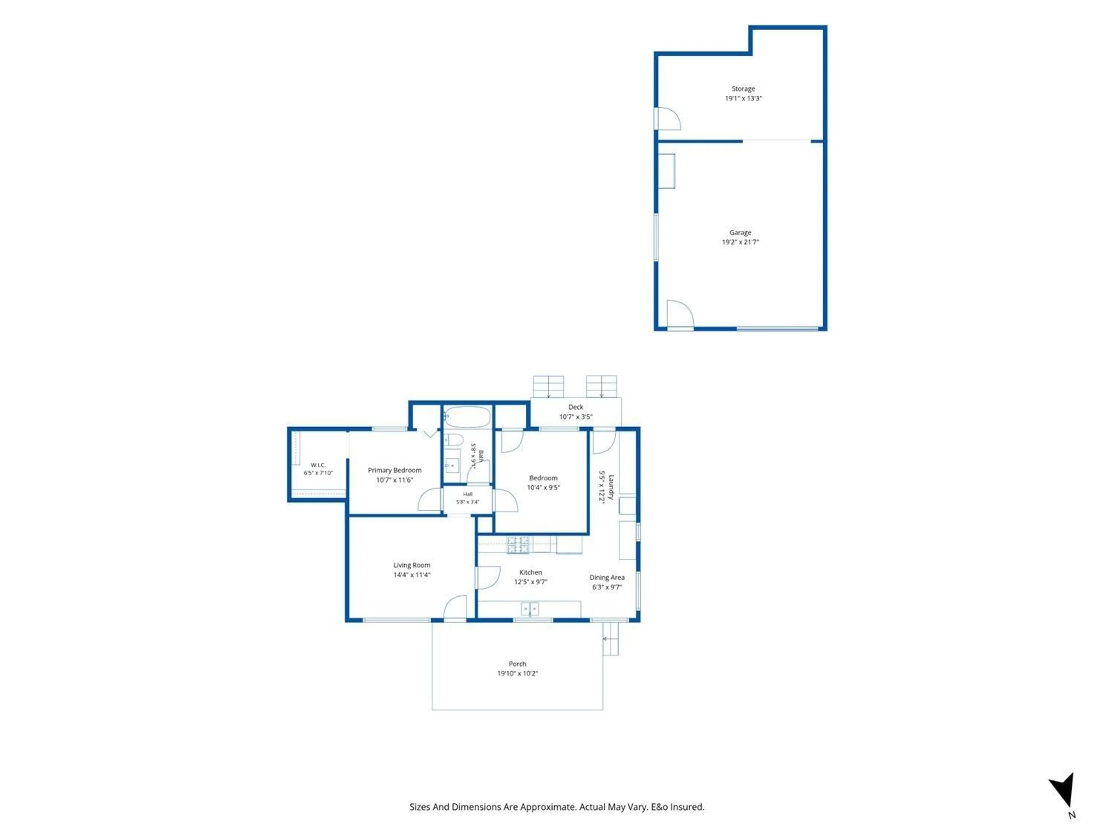 Floor plan for 58458 MCKAY ROAD, Laidlaw British Columbia V0X1L2