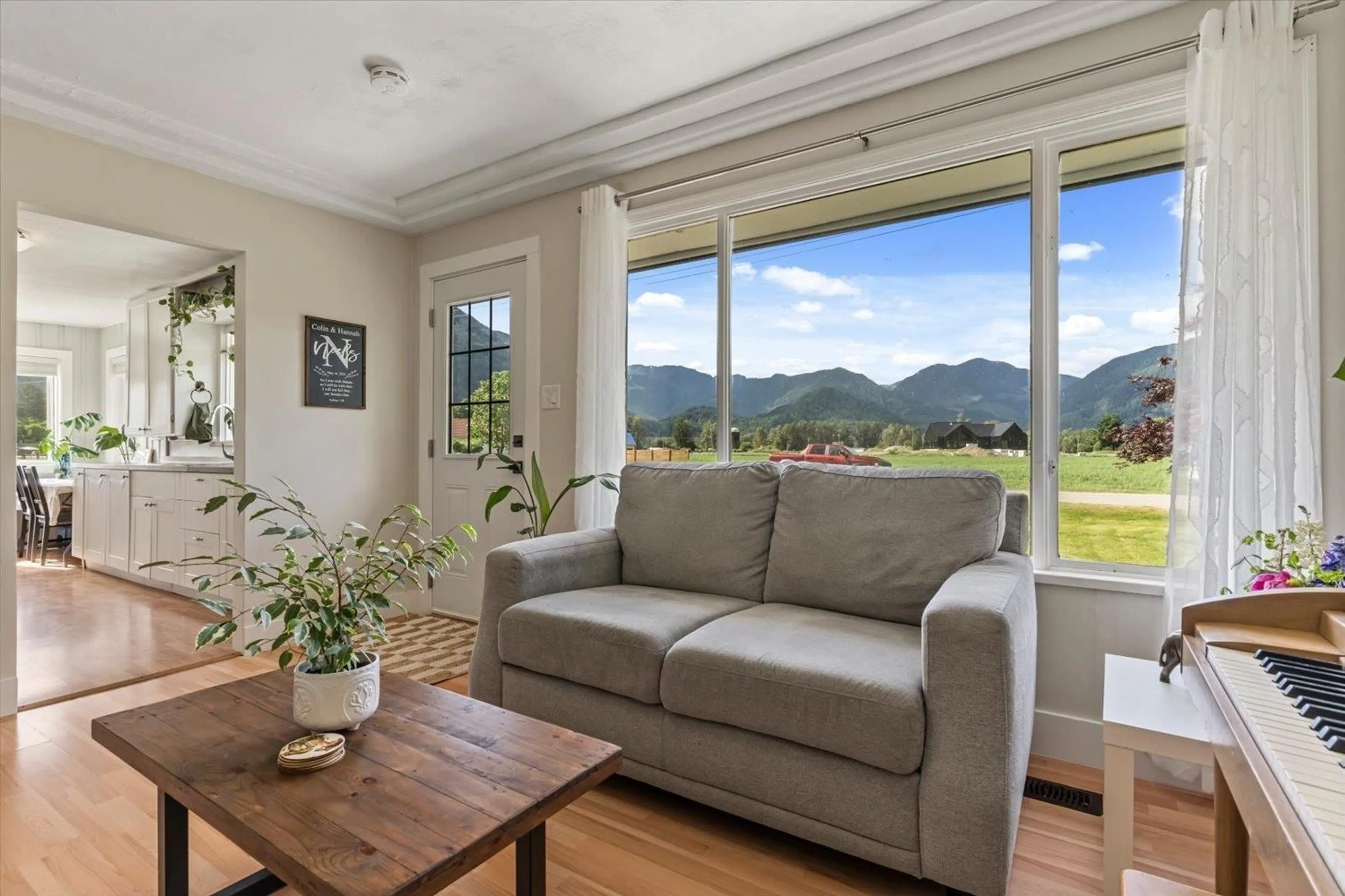 Living room with furniture, unknown for 58458 MCKAY ROAD, Laidlaw British Columbia V0X1L2