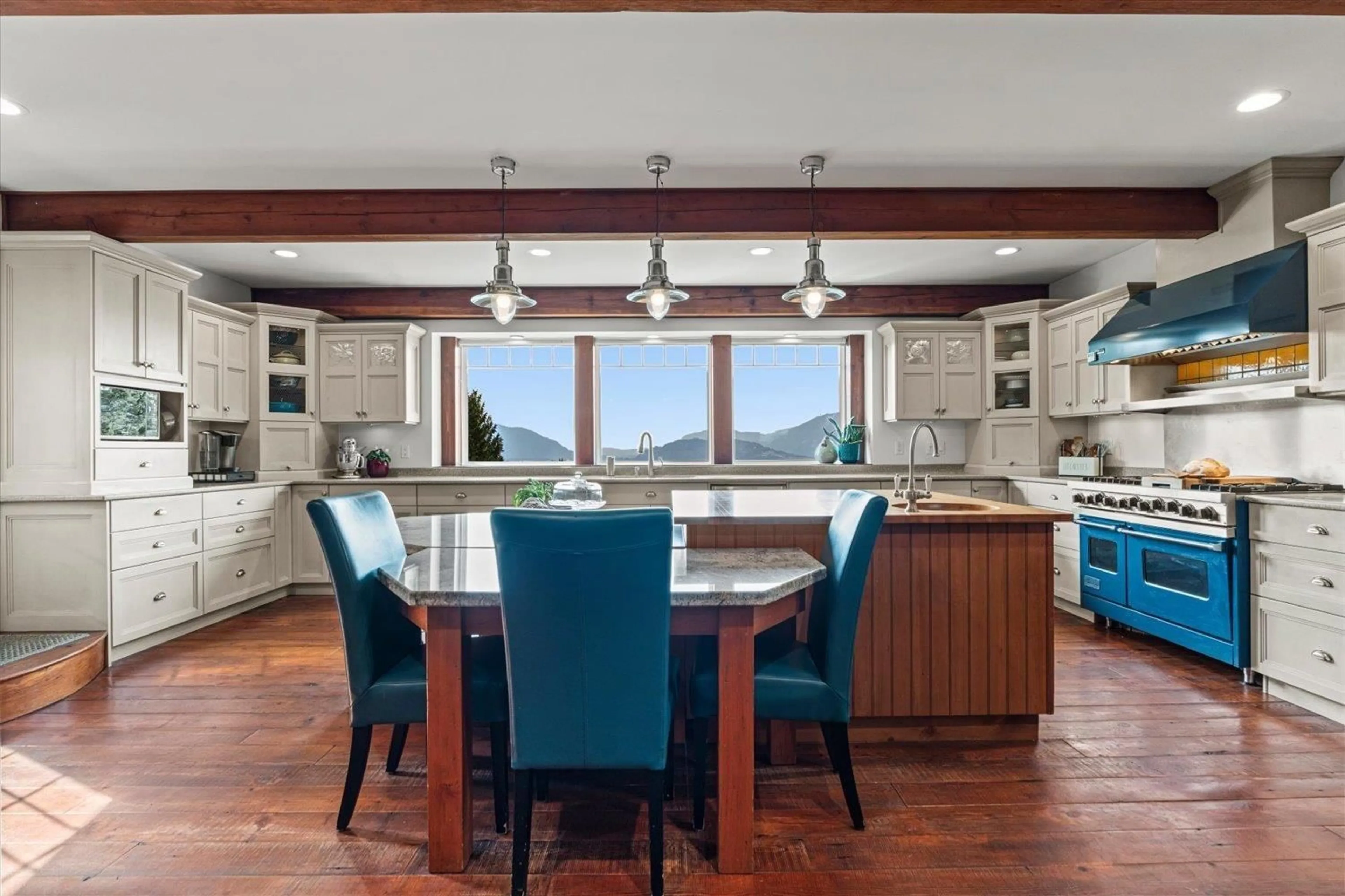 Open concept kitchen, ceramic/tile floor for 48625 WINCOTT ROAD, Ryder Lake British Columbia V4Z1H1