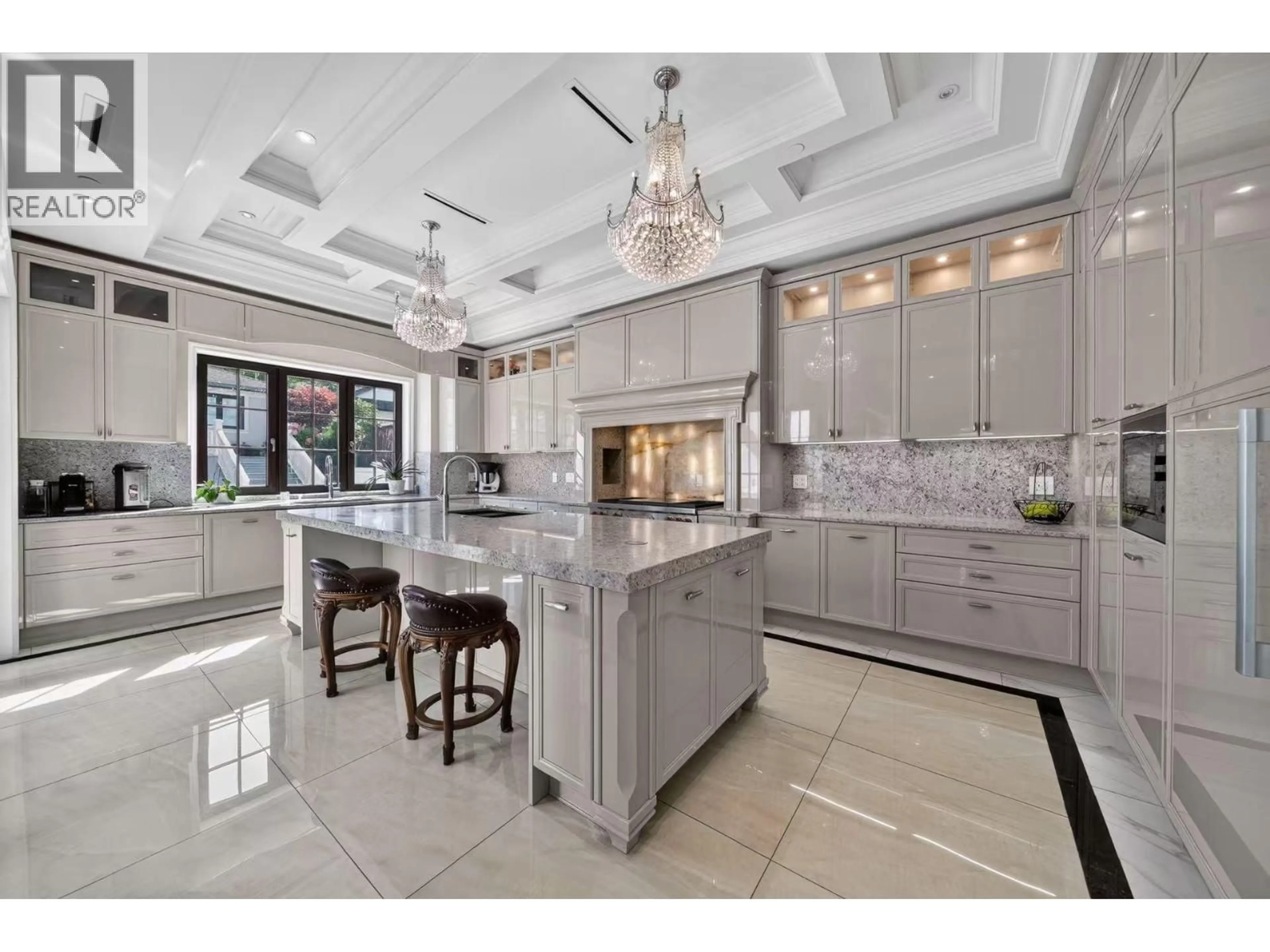Contemporary kitchen, ceramic/tile floor for 4908 MARGUERITE STREET, Vancouver British Columbia V6M3K1