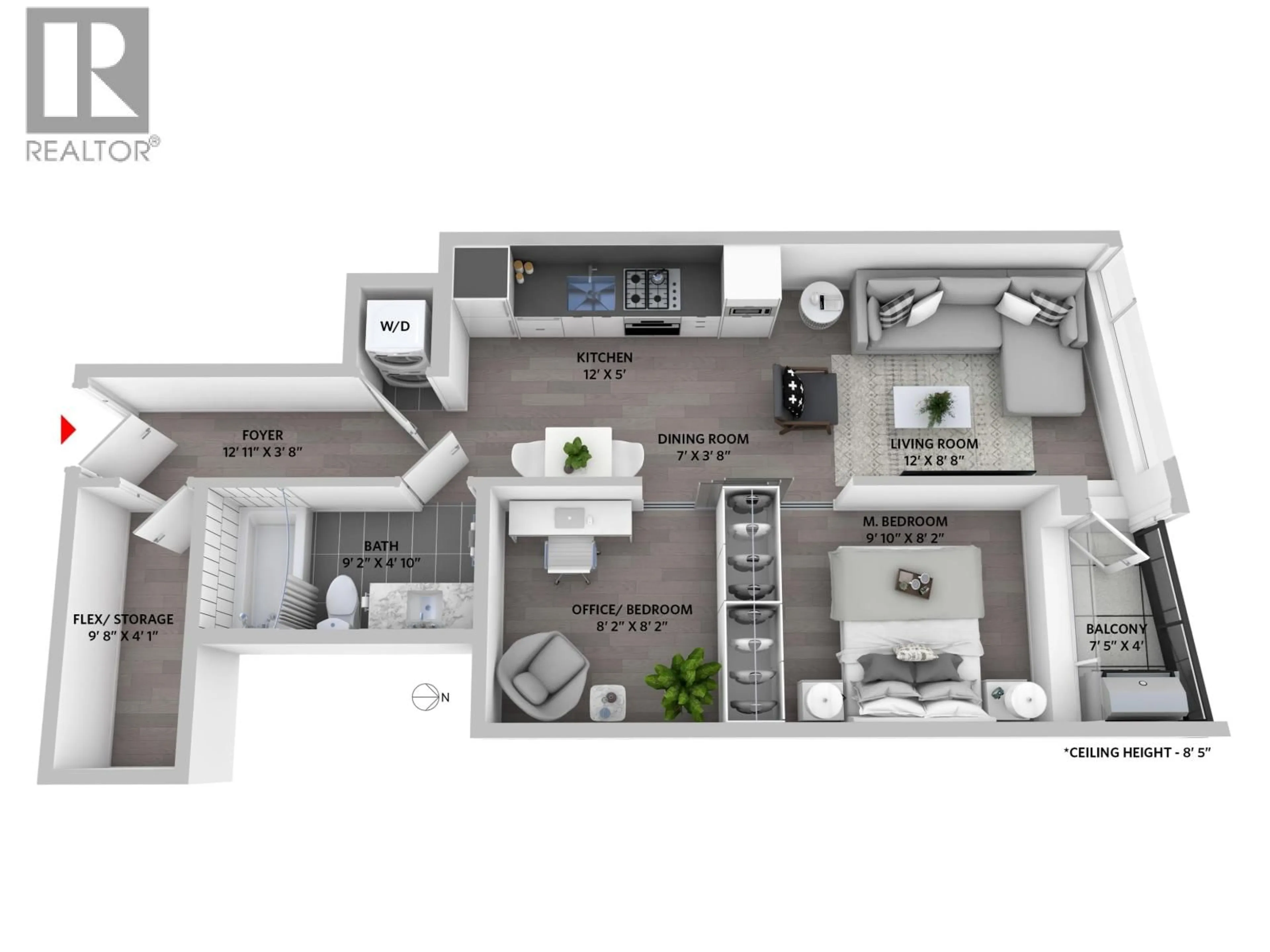 Floor plan for 404 - 209 7TH AVENUE, Vancouver British Columbia V5T0H3