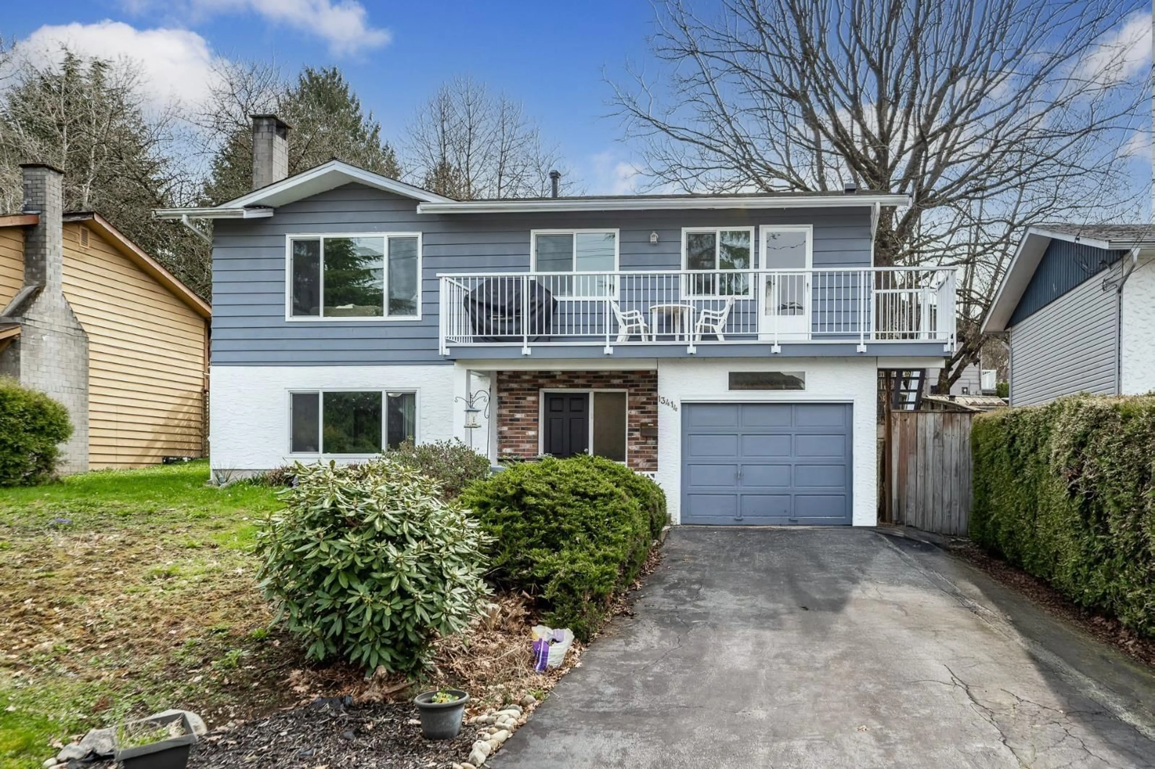 Home with vinyl exterior material, street for 13414 113 AVENUE, Surrey British Columbia V3R2H6
