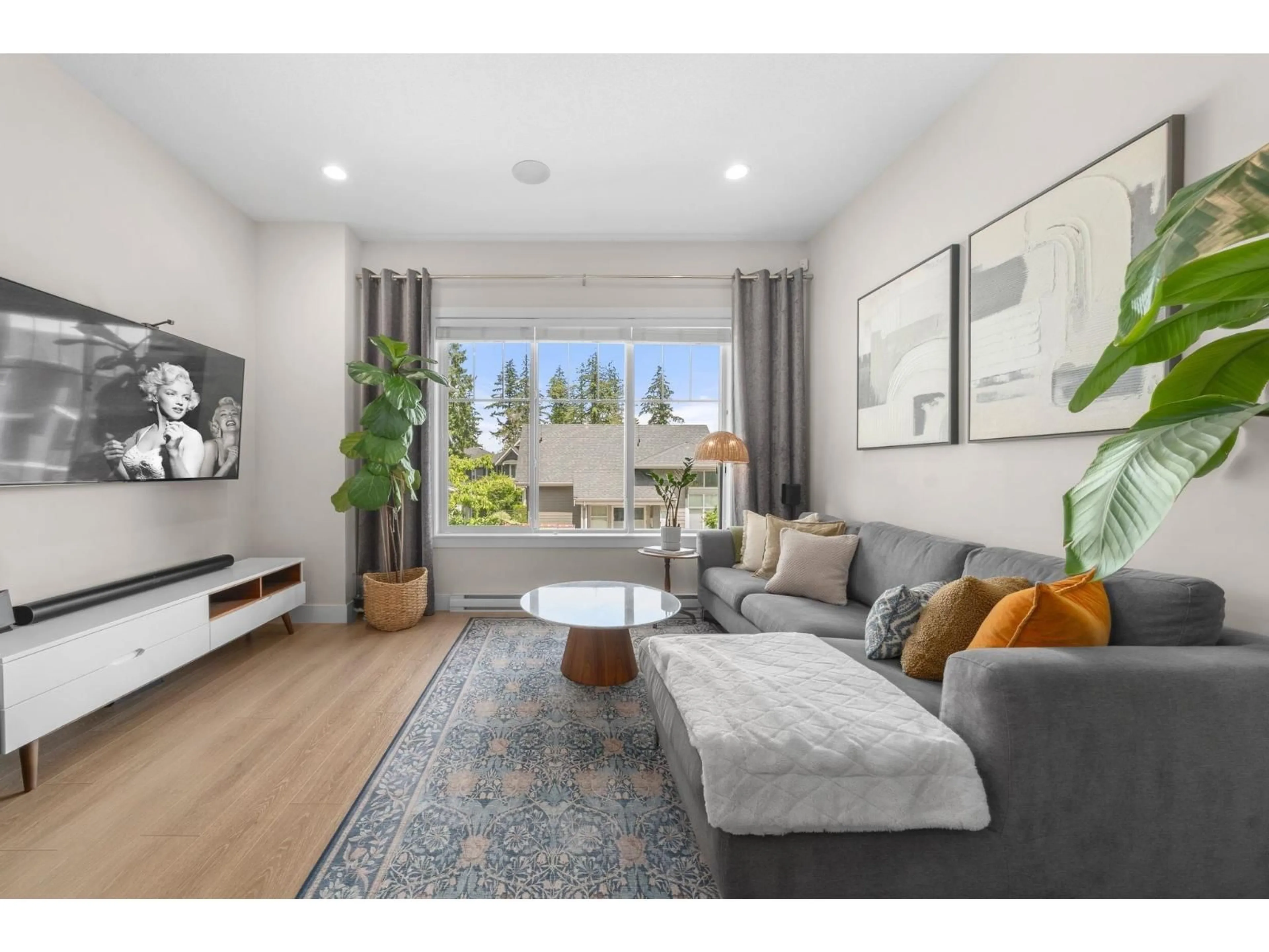 Living room with furniture, unknown for 23 - 2855 158 STREET, Surrey British Columbia V3Z0P5