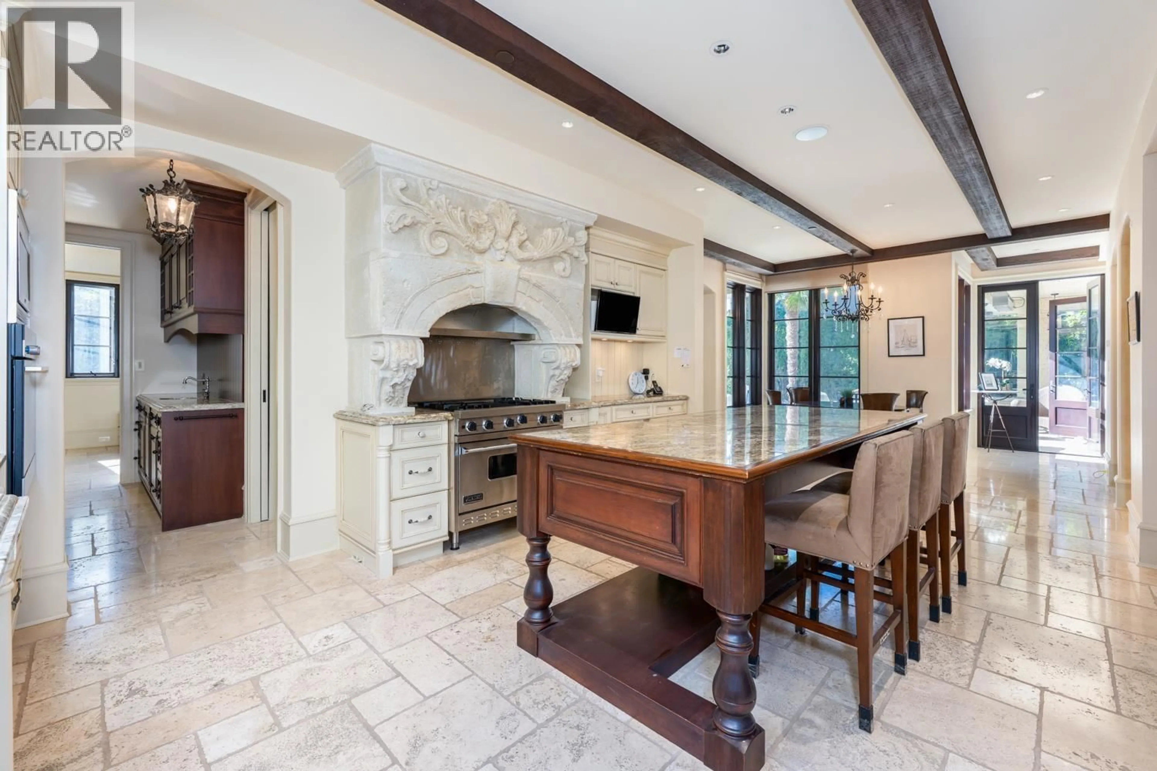 Open concept kitchen, ceramic/tile floor for 1198 55TH AVENUE, Vancouver British Columbia V6P7A1
