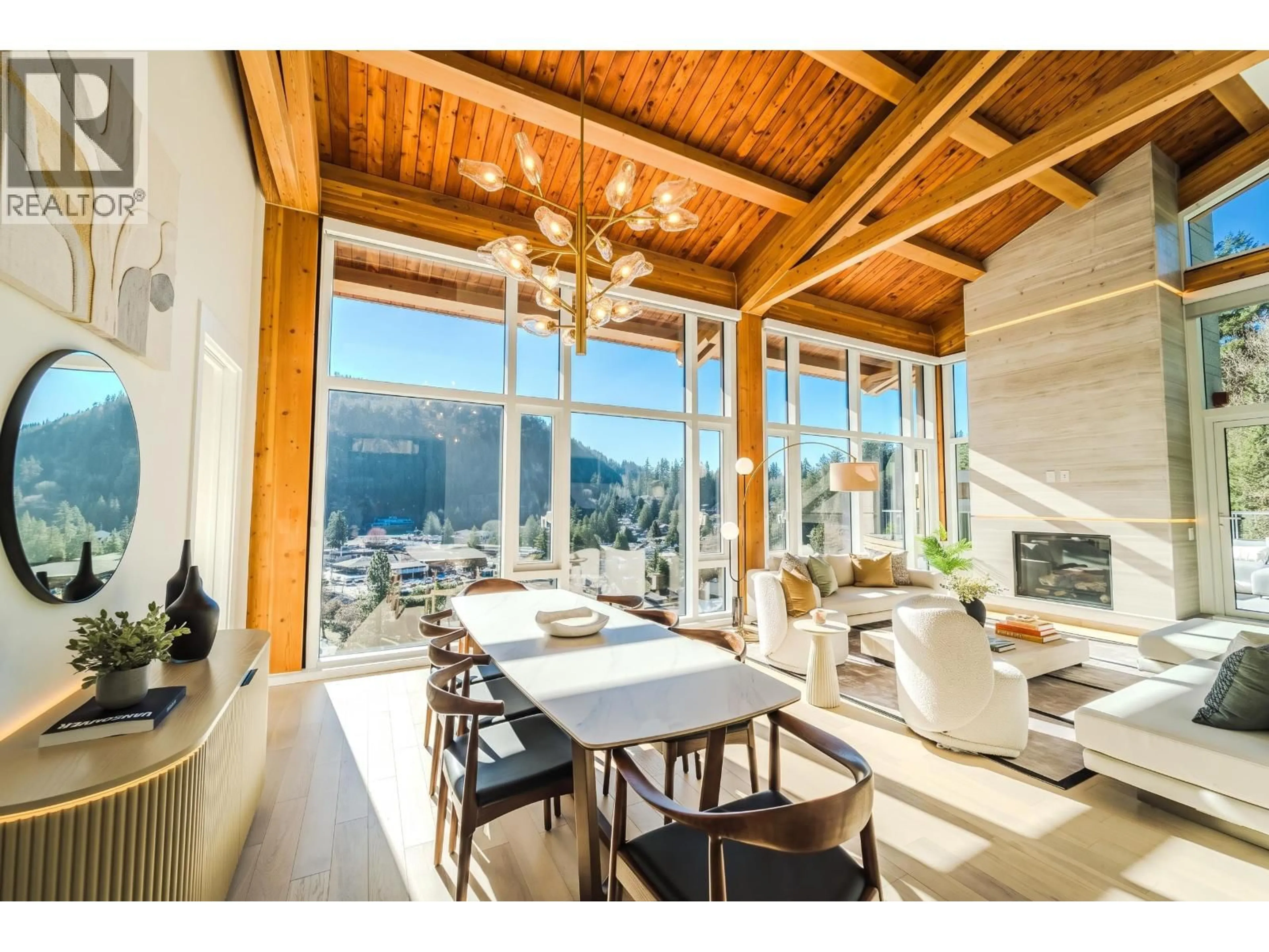 Dining room, wood/laminate floor for 901 - 6687 NELSON AVENUE, West Vancouver British Columbia V7W2B2