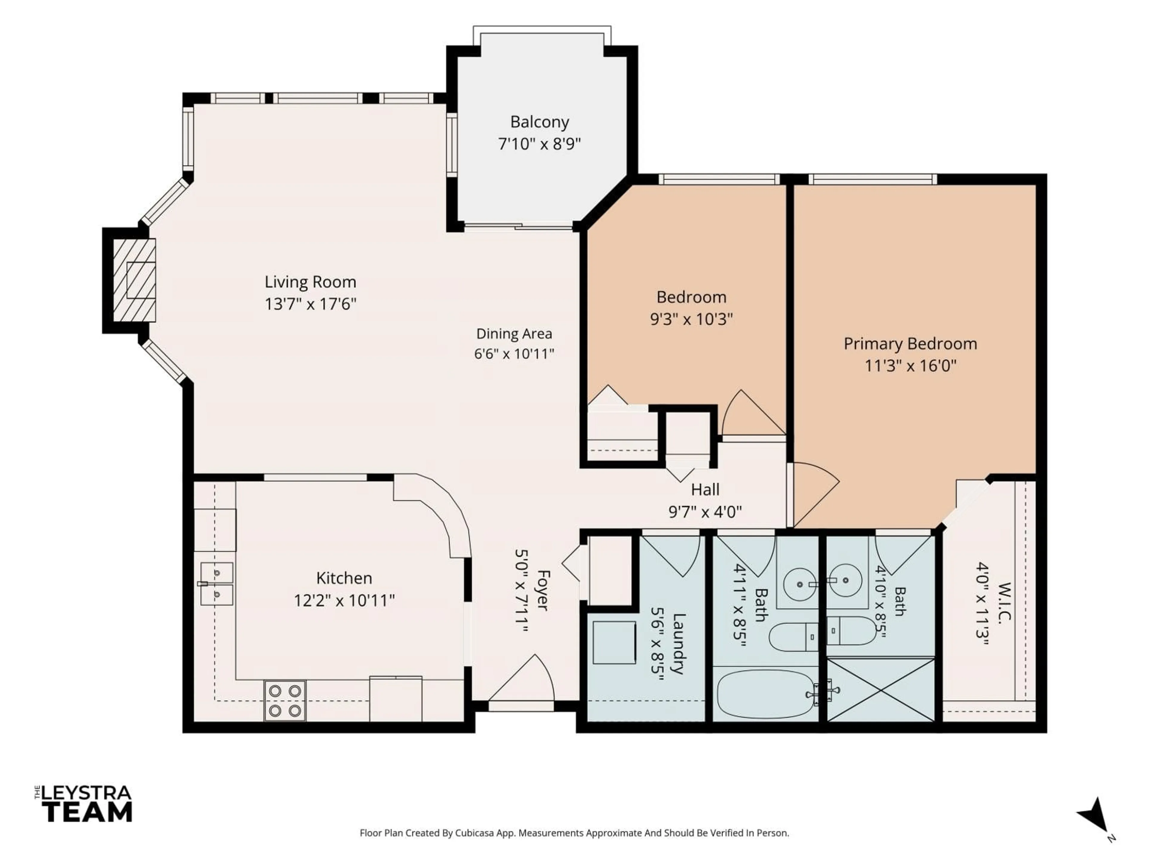 Floor plan for 204 - 2585 WARE STREET, Abbotsford British Columbia V2S3E2