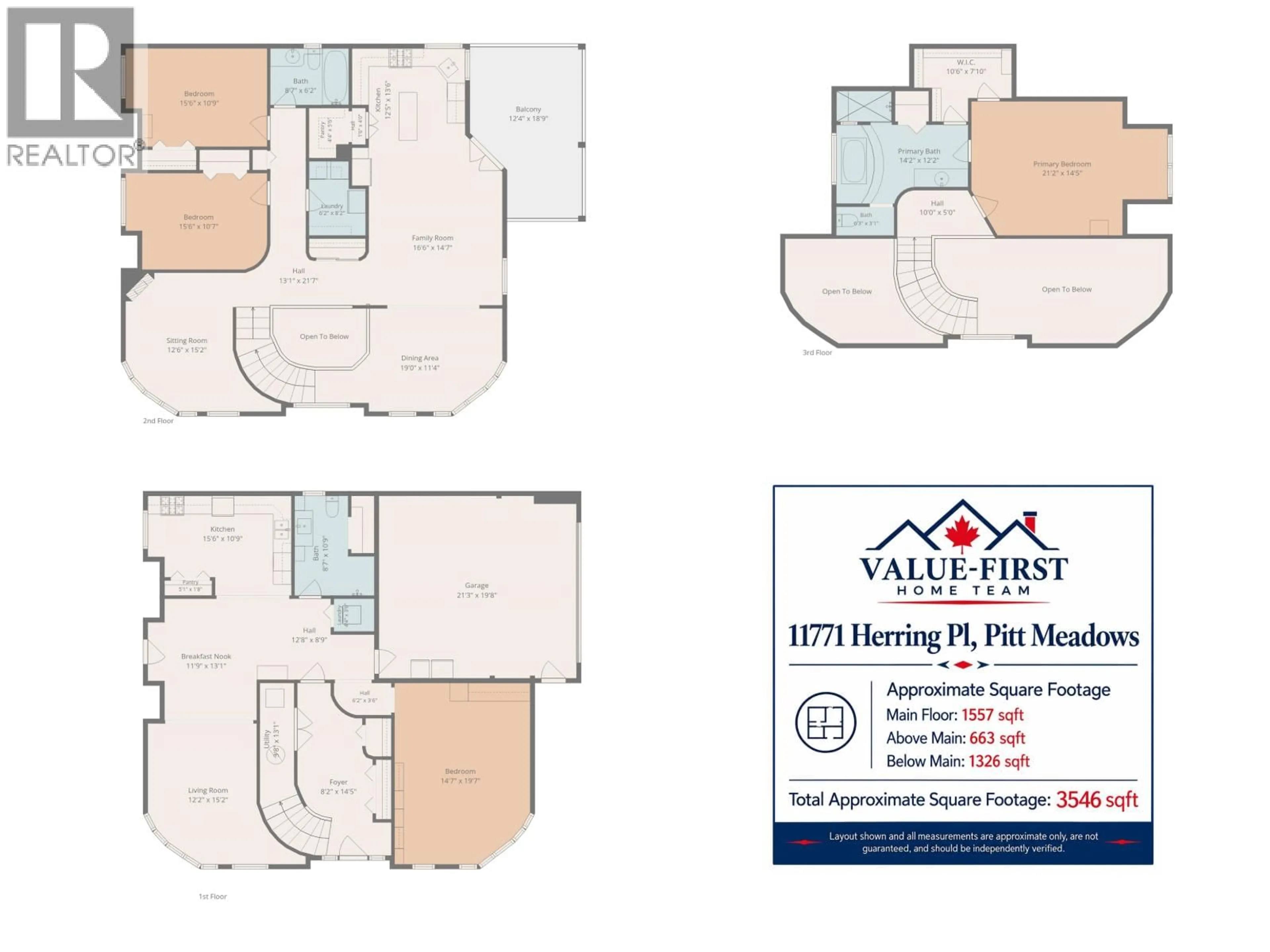 Floor plan for 11771 HERRING PLACE, Pitt Meadows British Columbia V3Y2R7