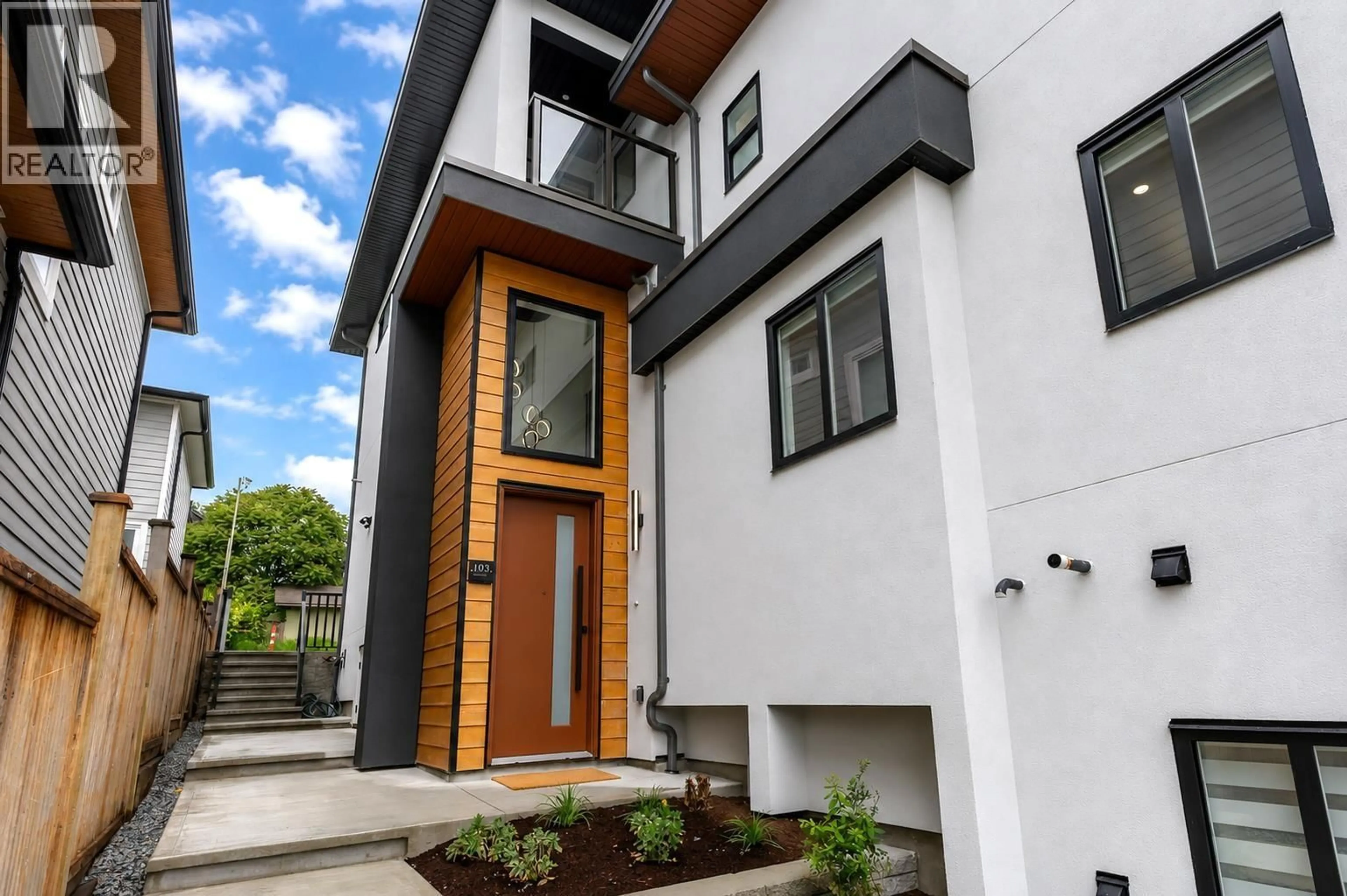Home with brick exterior material, street for 103 - 1045 QUADLING AVENUE, Coquitlam British Columbia V3K2B1