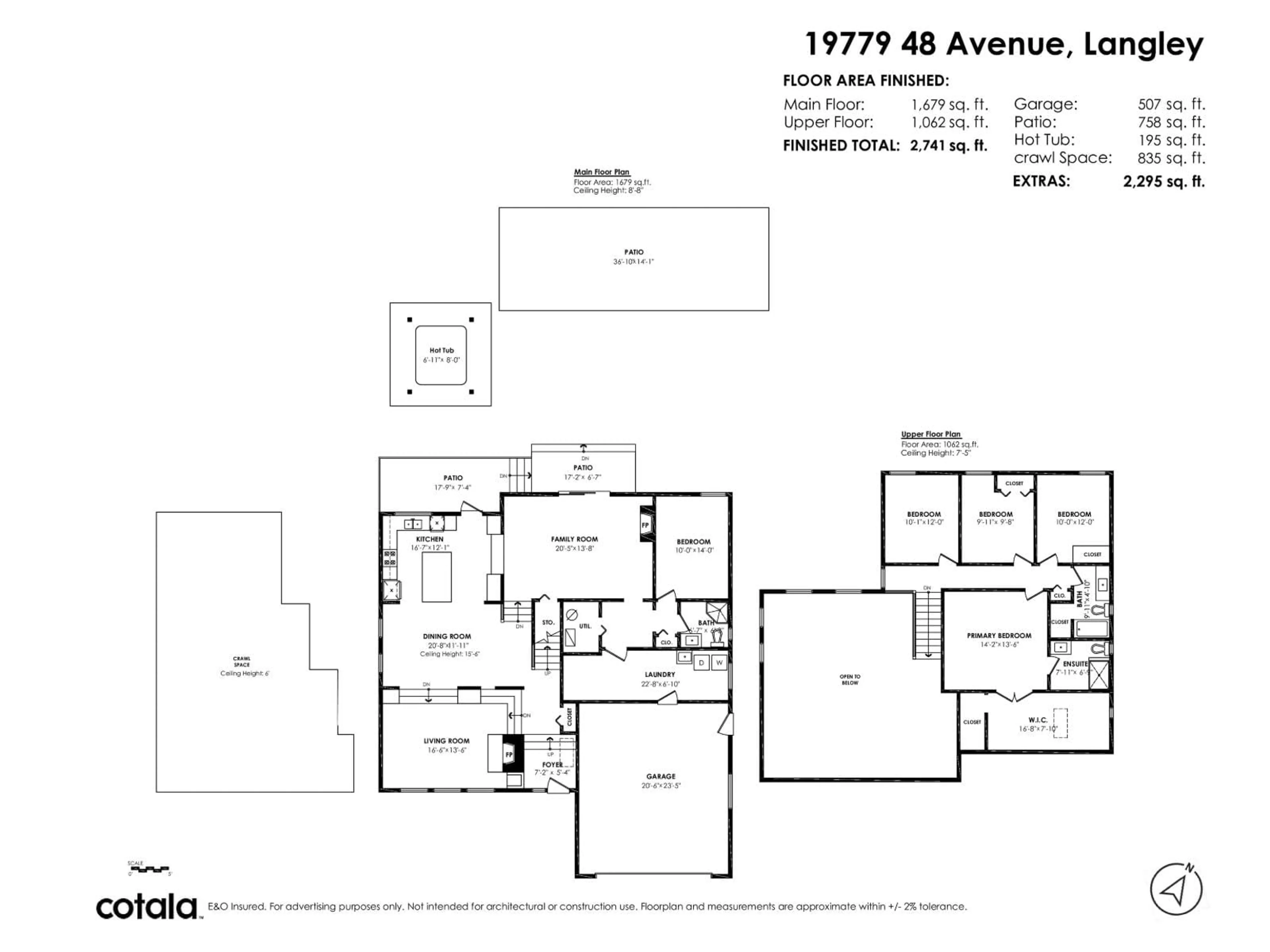Floor plan for 19779 48 AVENUE, Langley British Columbia V3A3L2