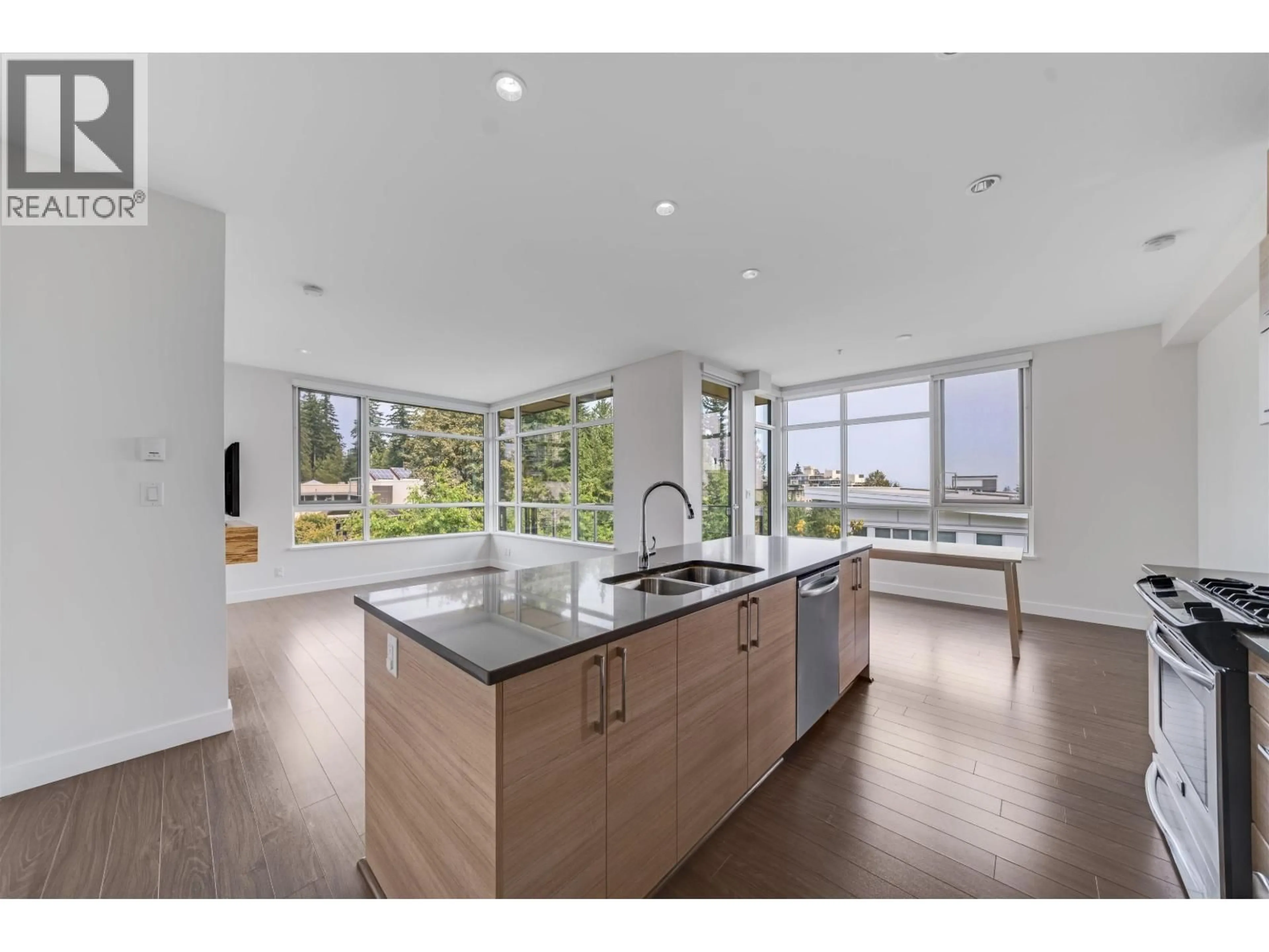 Open concept kitchen, unknown for 412 - 9150 UNIVERSITY HIGH STREET, Burnaby British Columbia V5A0C5