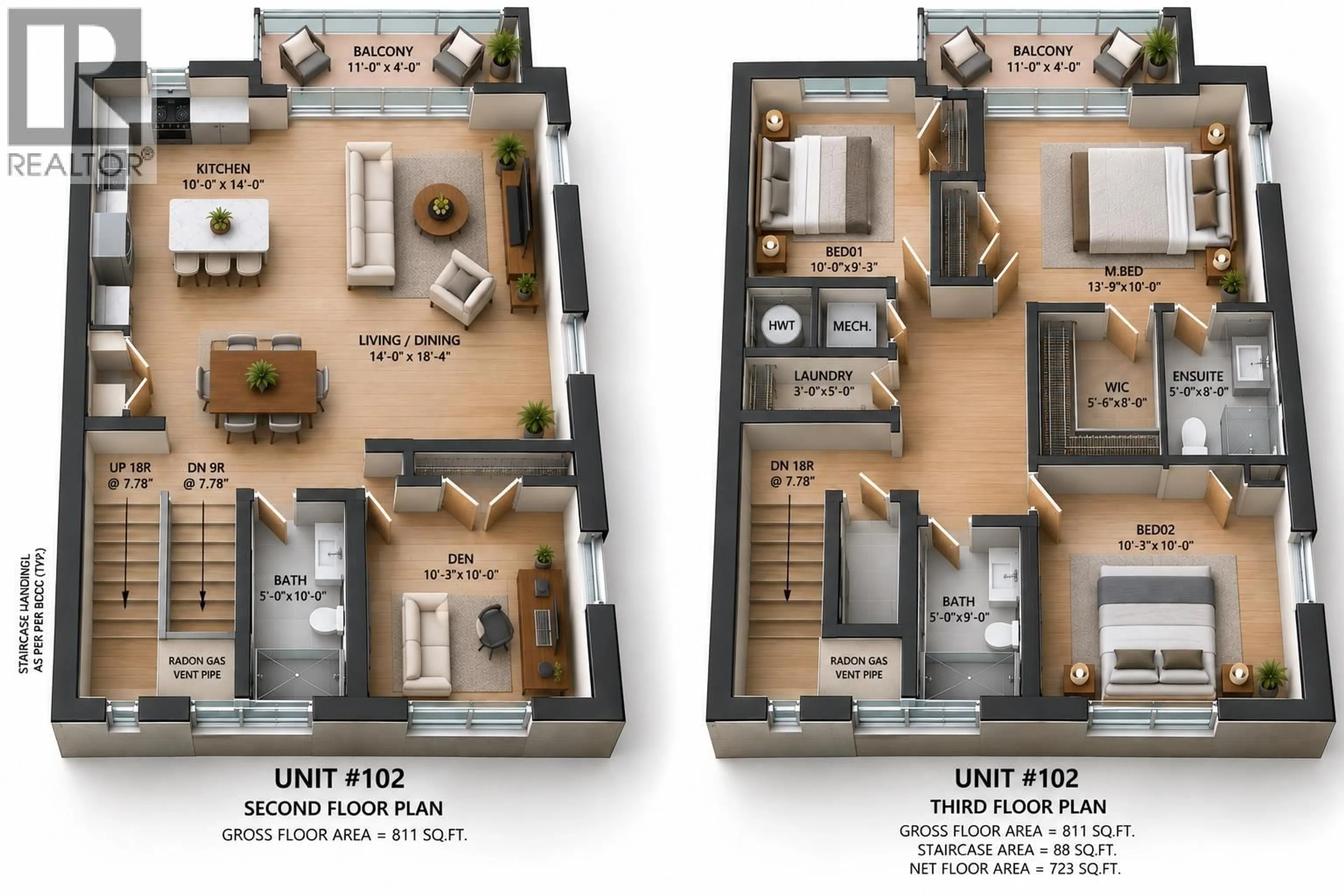 Floor plan for 102 - 1759 MORGAN AVENUE, Port Coquitlam British Columbia V3C1J6