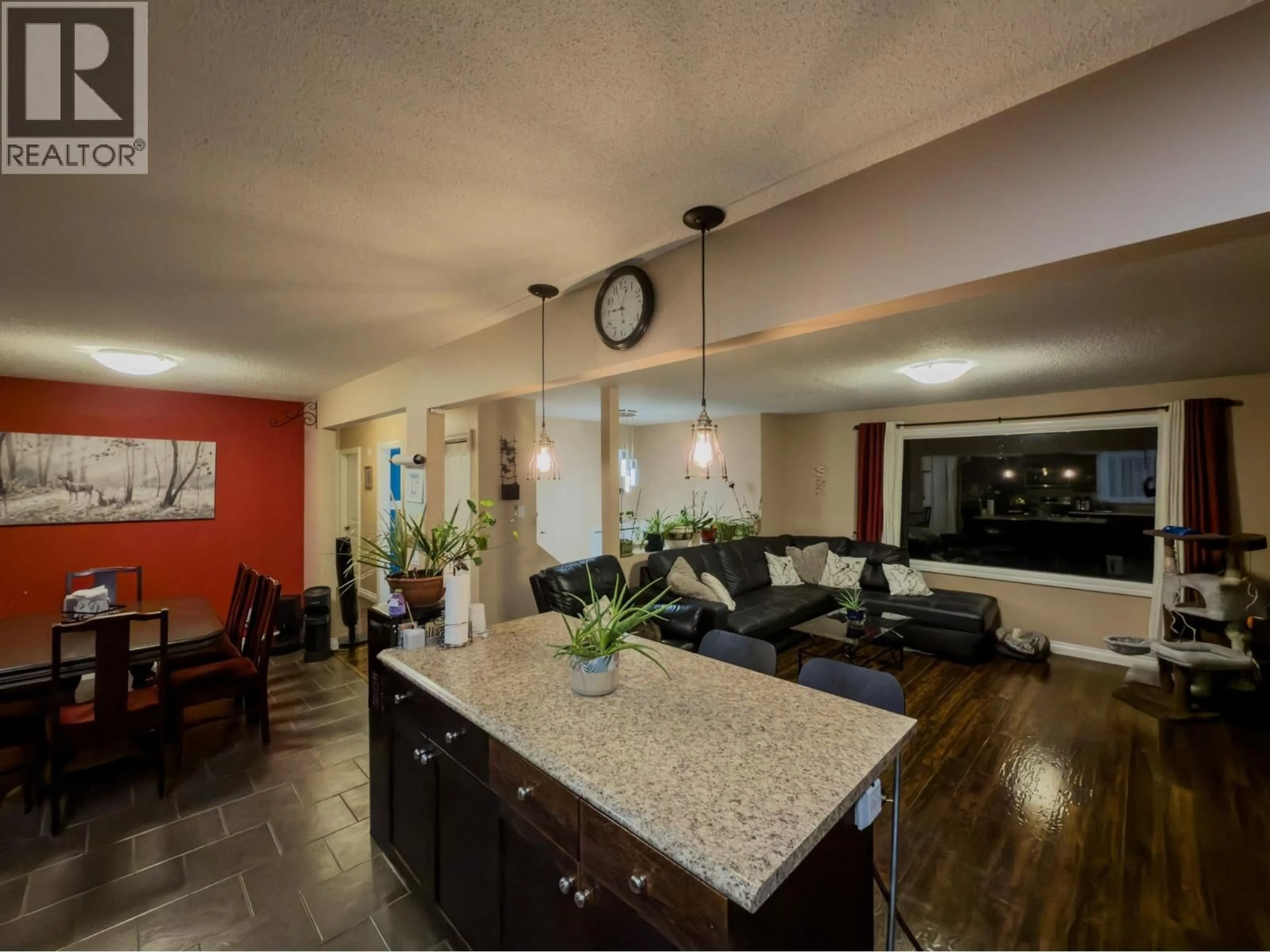 Open concept kitchen, ceramic/tile floor for 125 LINDSAY STREET, Quesnel British Columbia V2J3E4