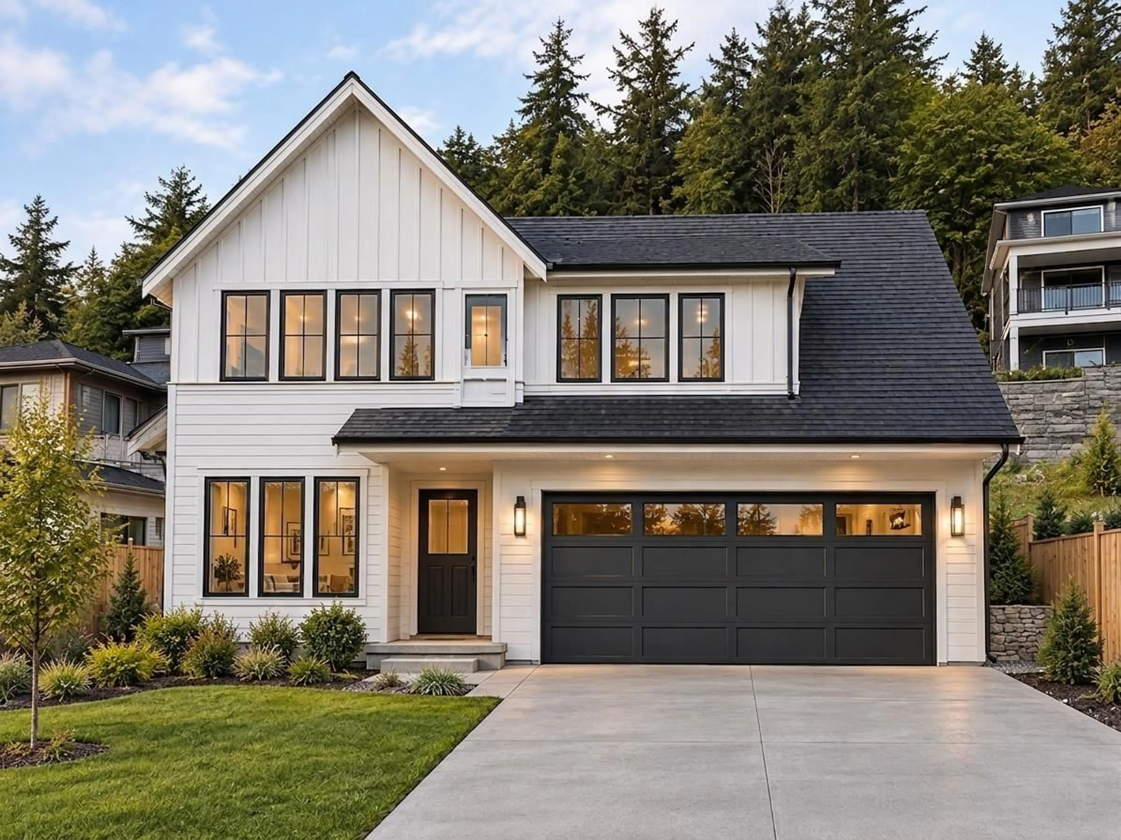 Home with vinyl exterior material, street for 34023 BARKER COURT, Mission British Columbia V2V6B2