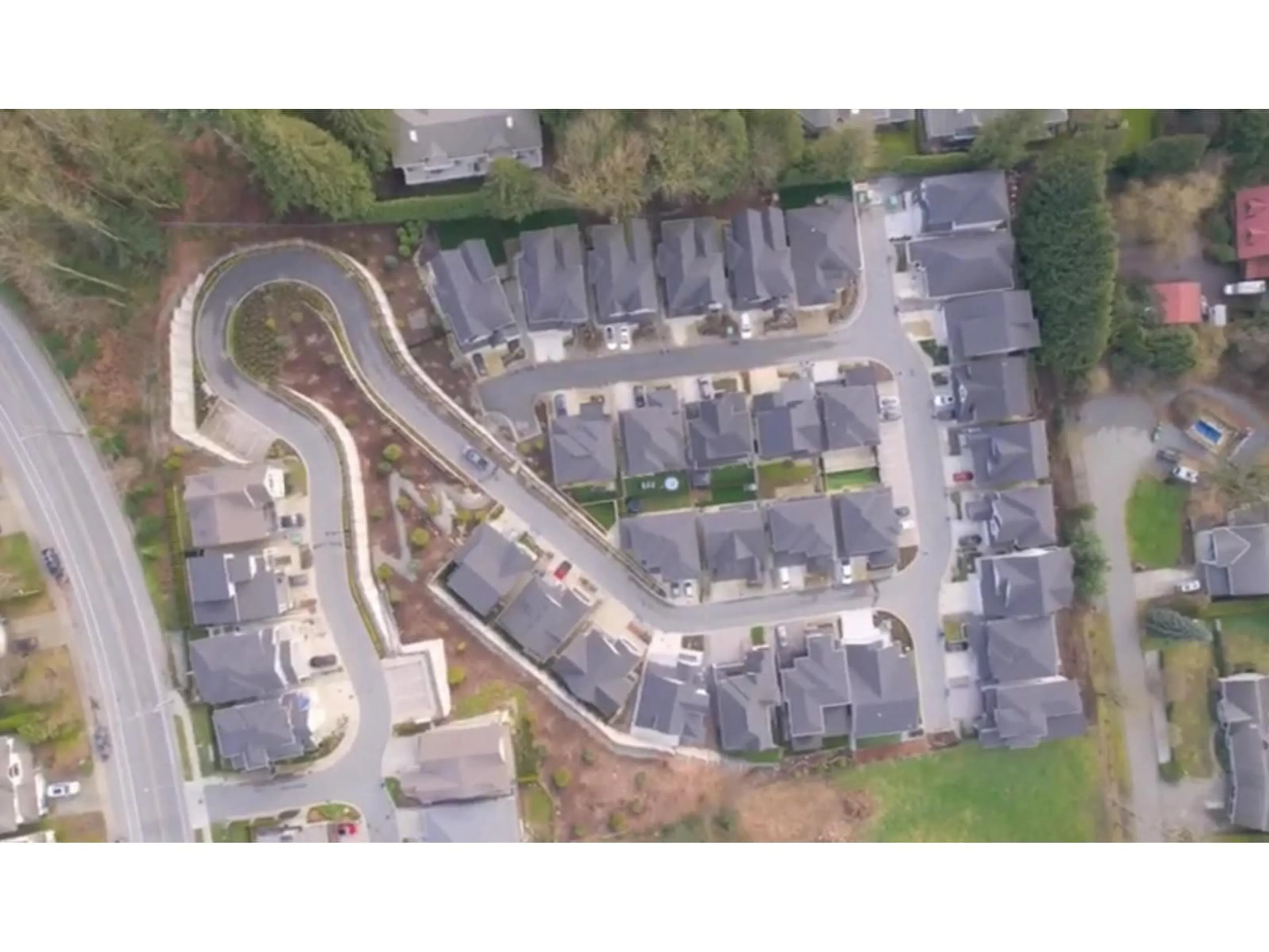 A pic from outside/outdoor area/front of a property/back of a property/a pic from drone, street for 21 - 4217 OLD CLAYBURN ROAD, Abbotsford British Columbia V3G1L5