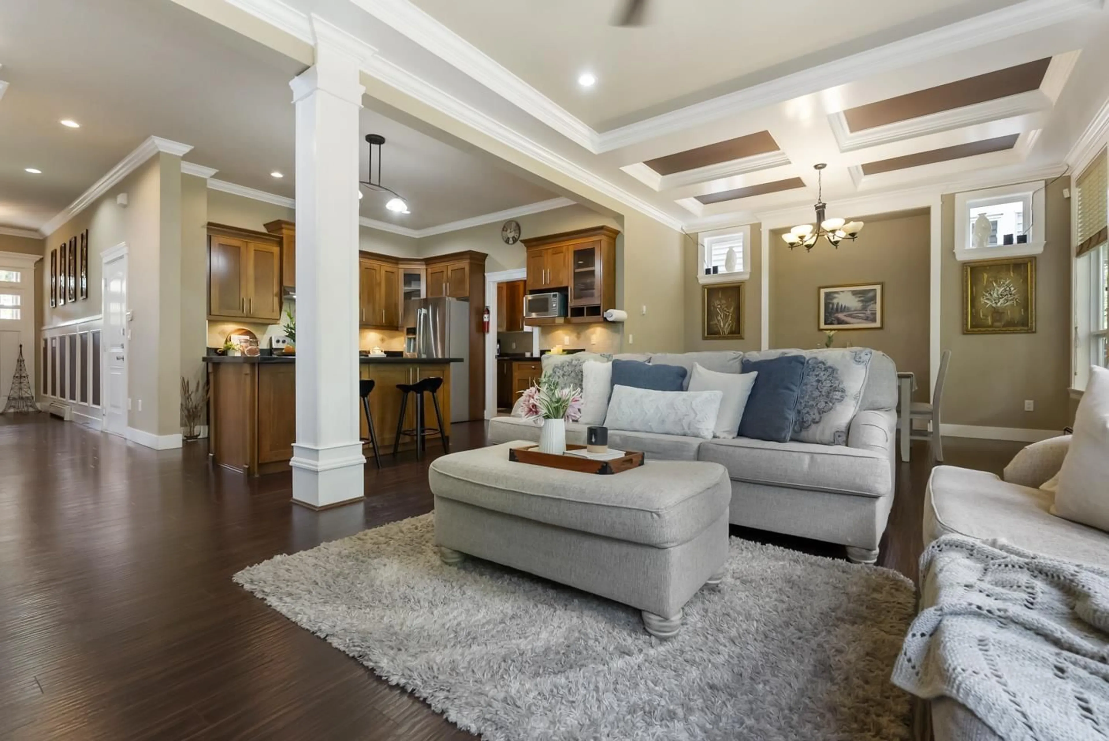 Living room with furniture, unknown for 14683 61 AVENUE, Surrey British Columbia V3S3W5