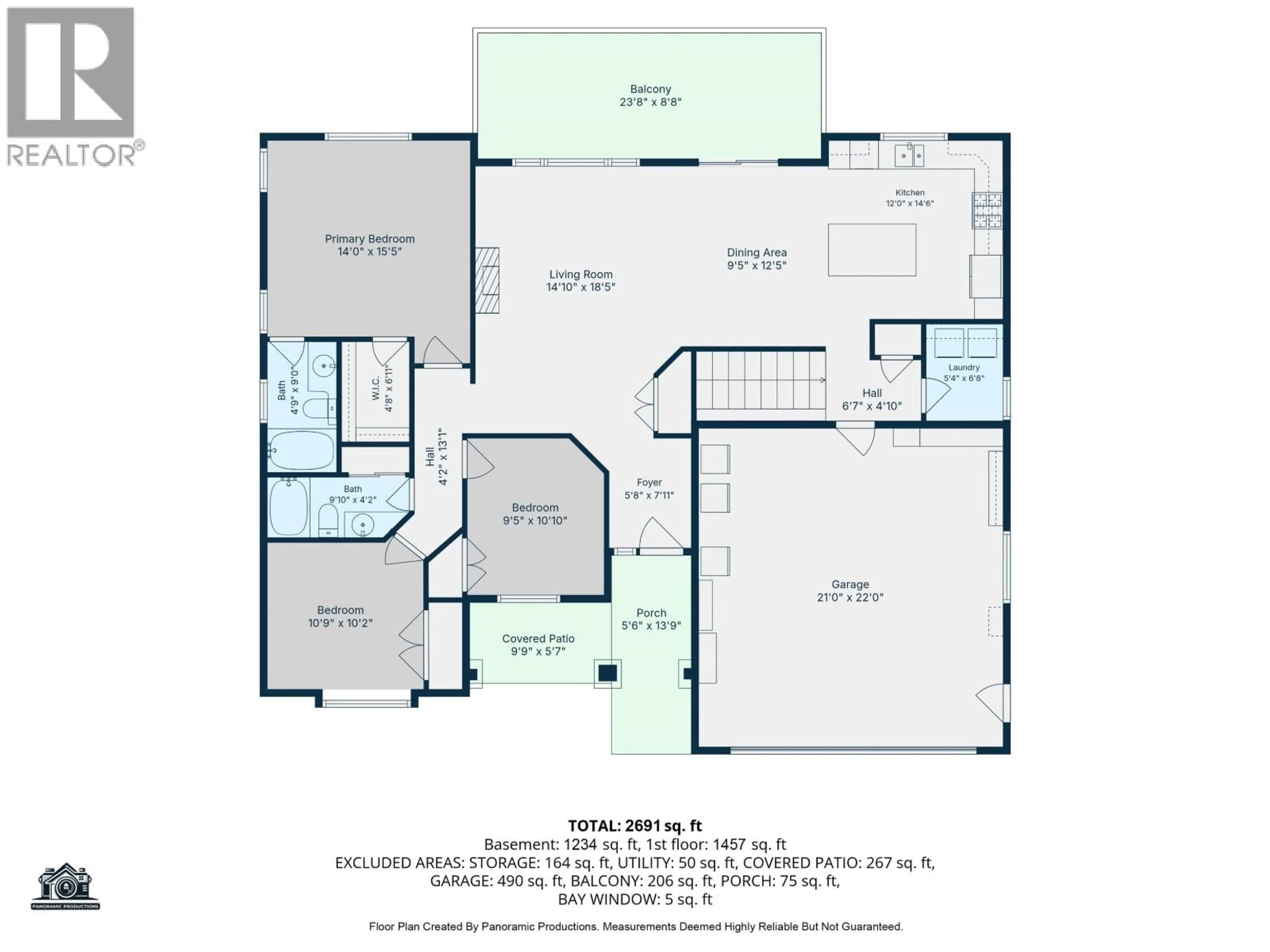 Floor plan for 2050 LAKESIDE DRIVE, Williams Lake British Columbia V2G5H4