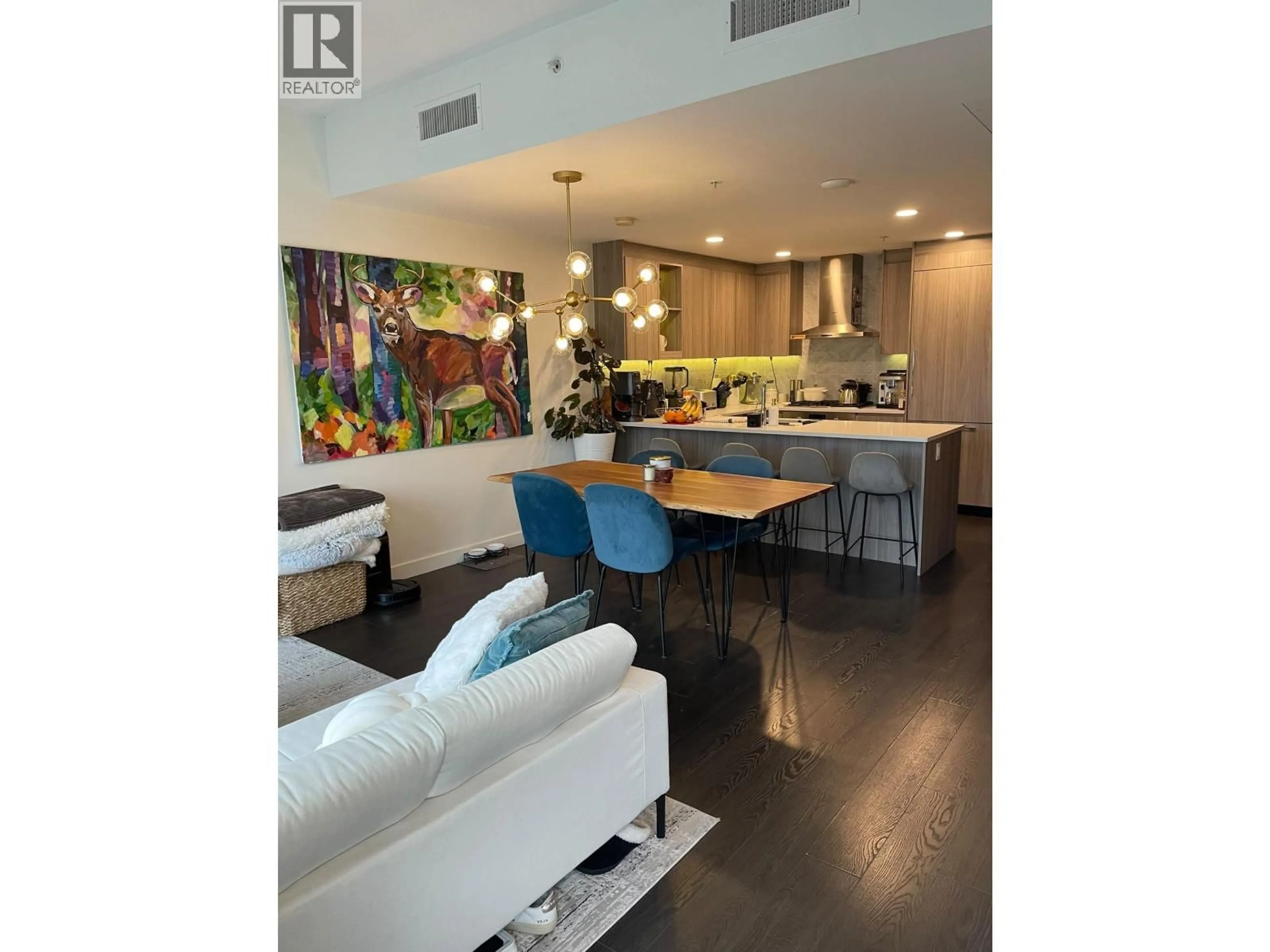 Open concept kitchen, wood/laminate floor for 201 - 3300 KETCHESON ROAD, Richmond British Columbia V6X0S5