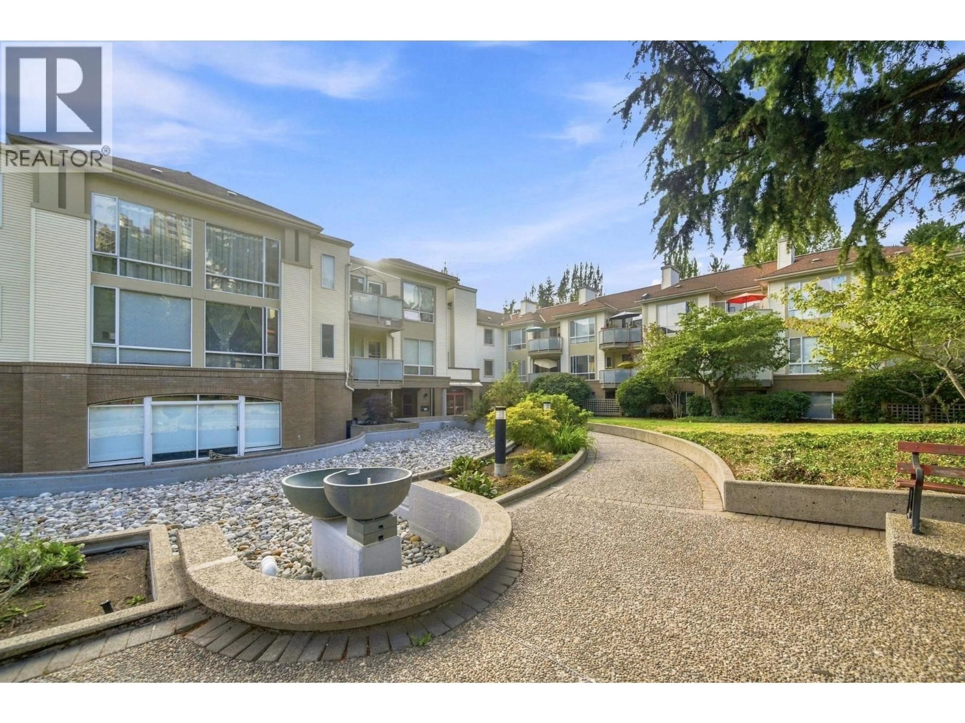 A pic from outside/outdoor area/front of a property/back of a property/a pic from drone, water/lake/river/ocean view for 207 - 6742 STATION HILL COURT, Burnaby British Columbia V3N4V2