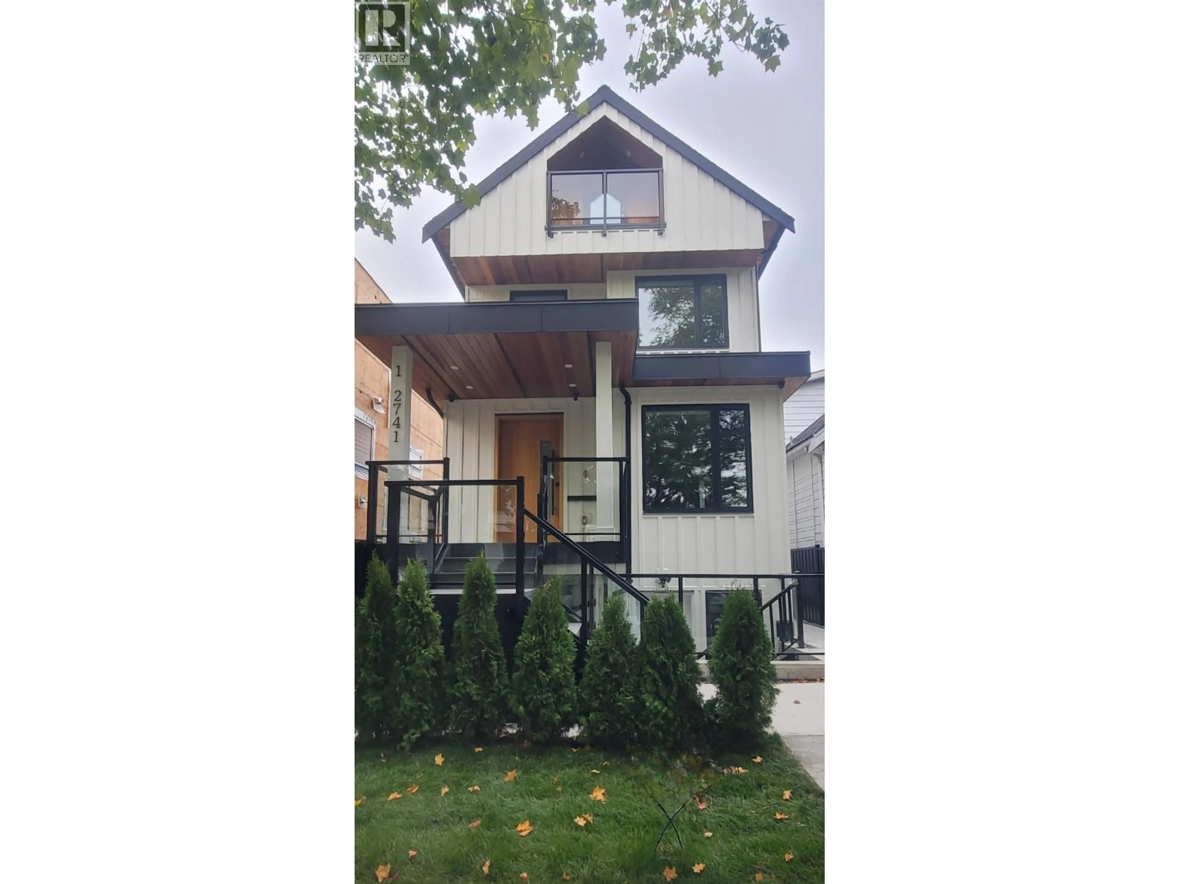 Home with brick exterior material, street for 2 - 2741 GRANT STREET, Vancouver British Columbia V5K3H1