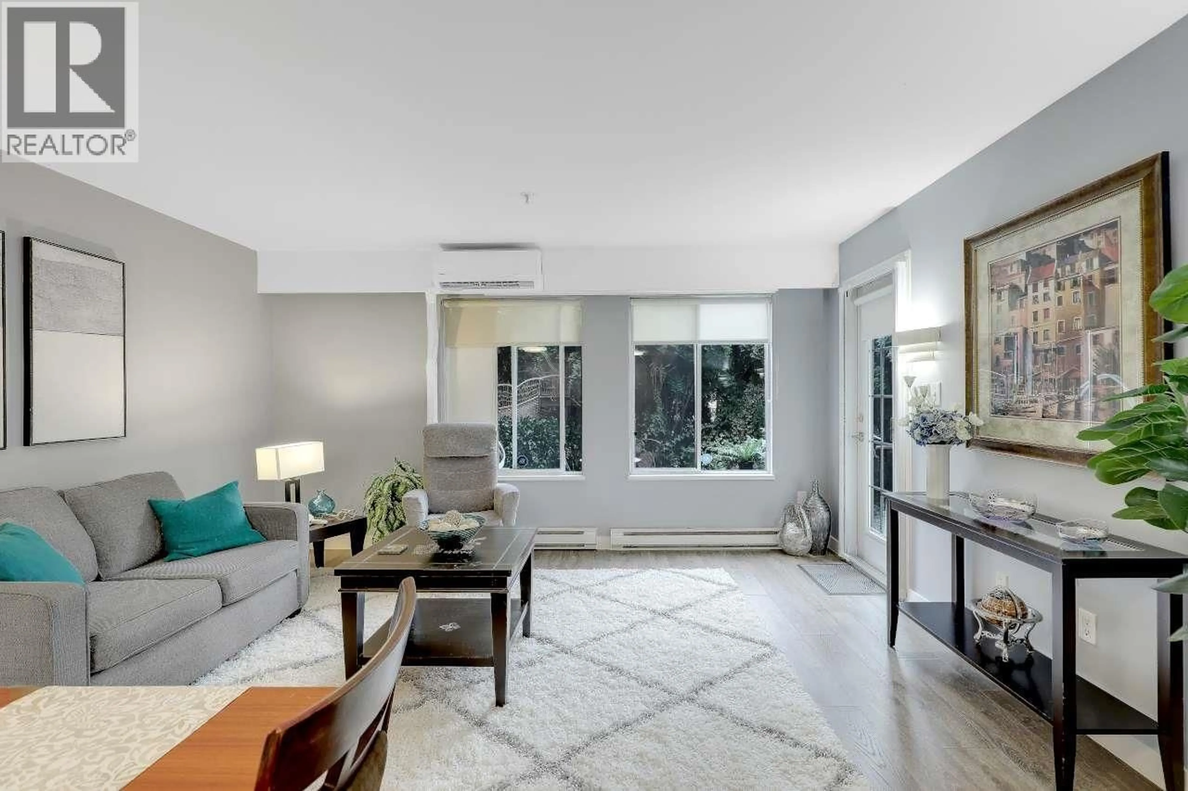 Living room with furniture, unknown for 112 - 1009 HOWAY STREET, New Westminster British Columbia V3M6R1