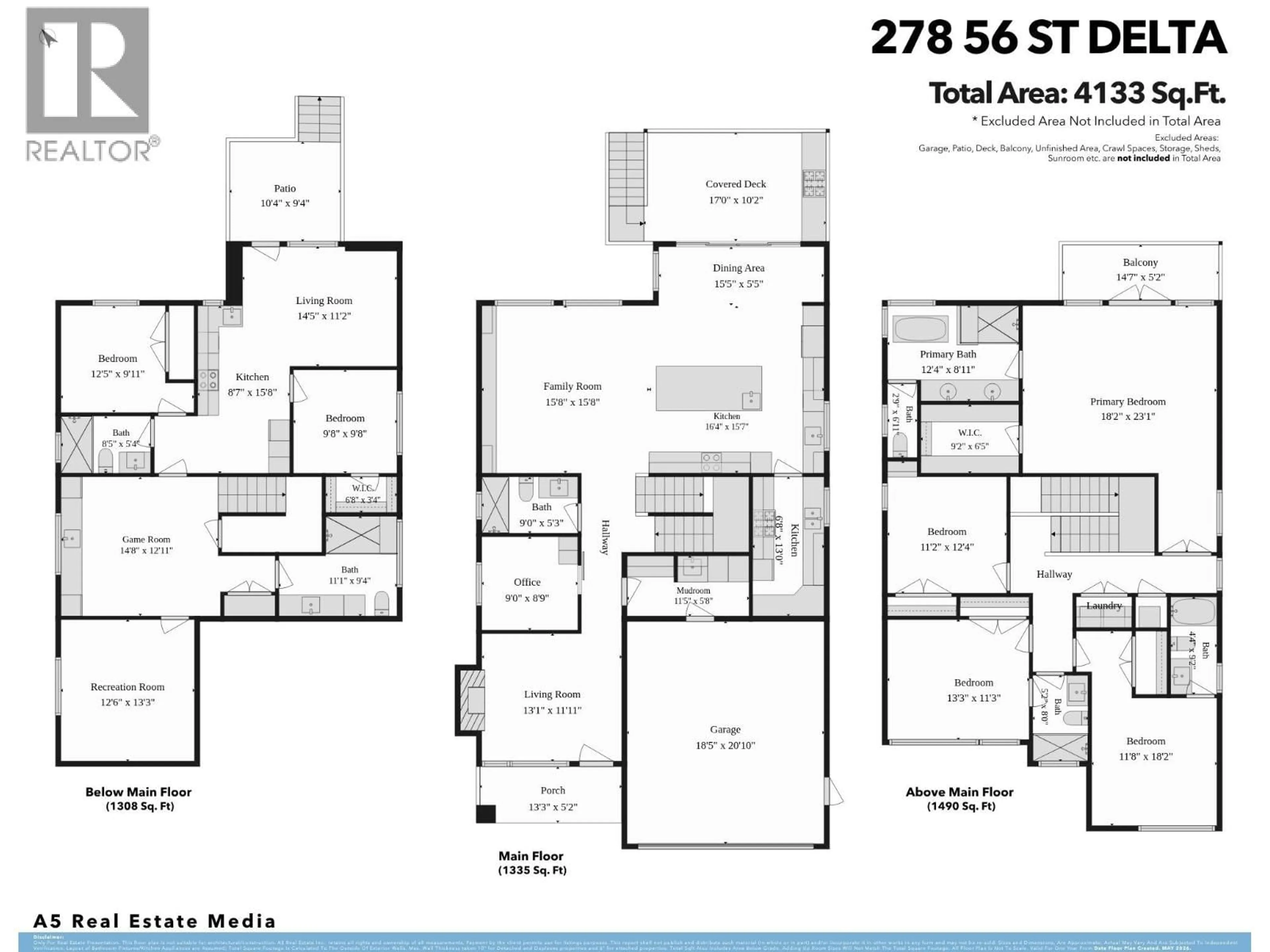 Floor plan for 278 56 STREET, Delta British Columbia V4L1Z2
