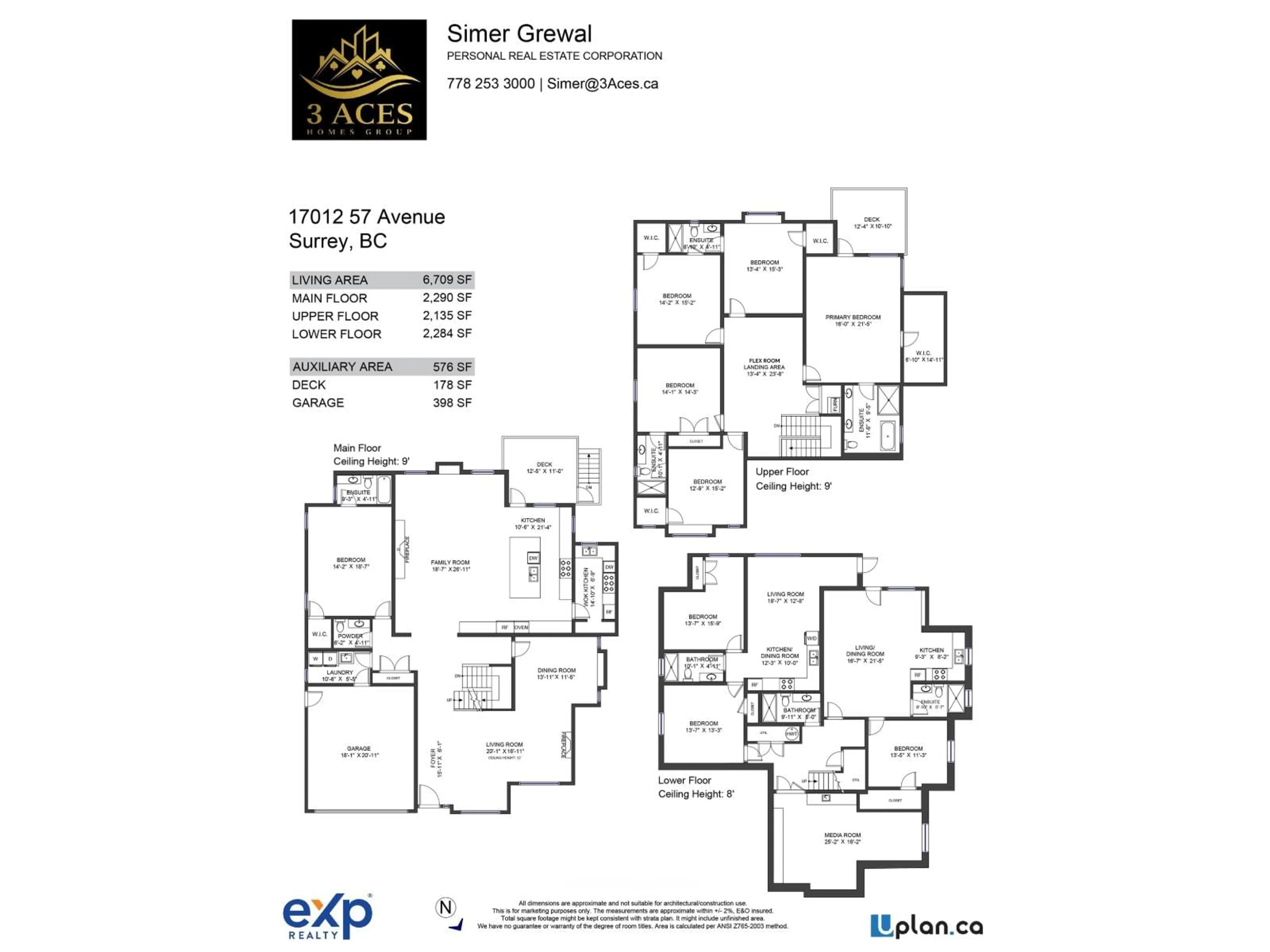 Floor plan for 17012 57 AVENUE, Surrey British Columbia V3S8P3