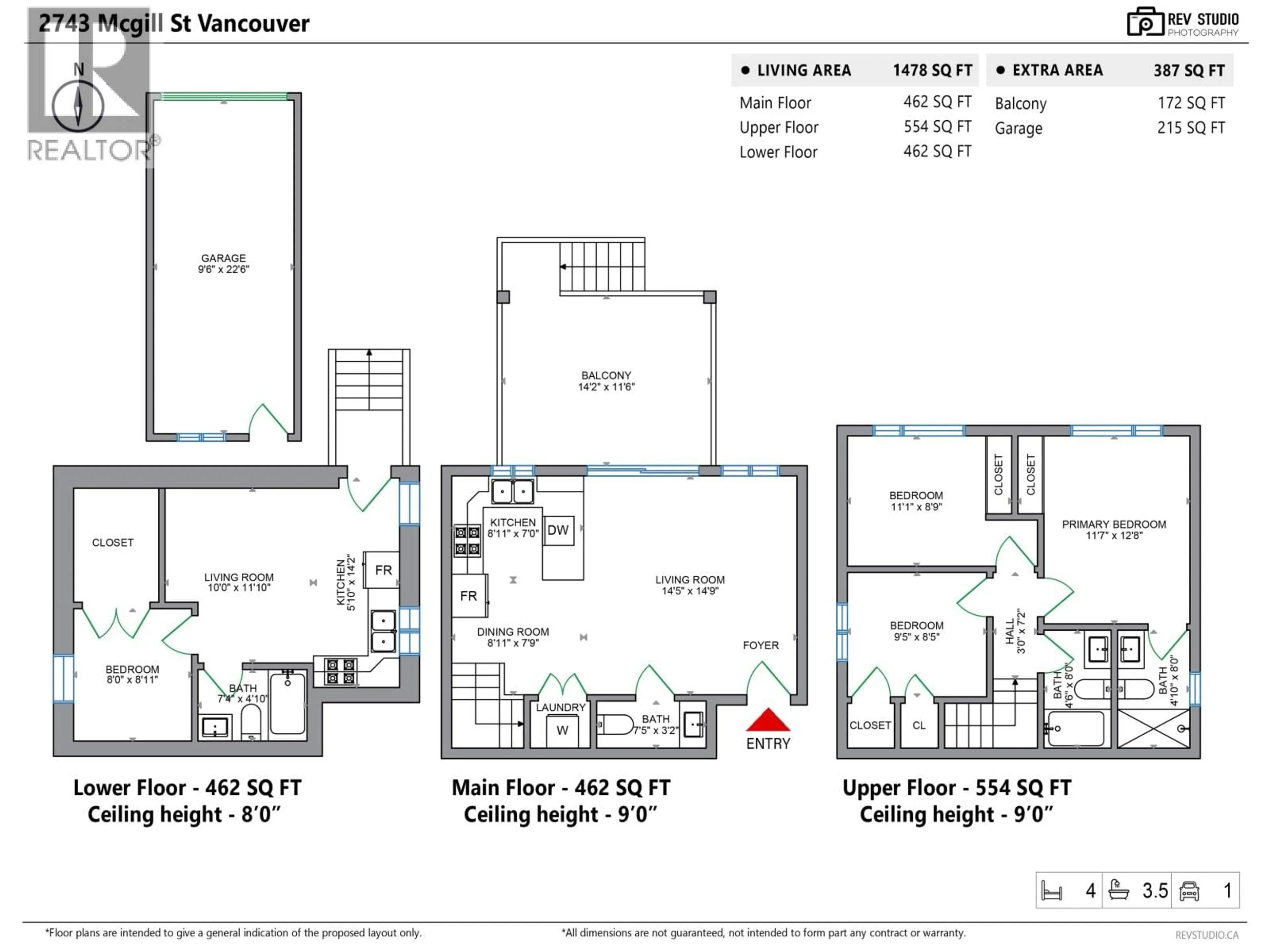 Floor plan for 2743 MCGILL STREET, Vancouver British Columbia V5K1H4