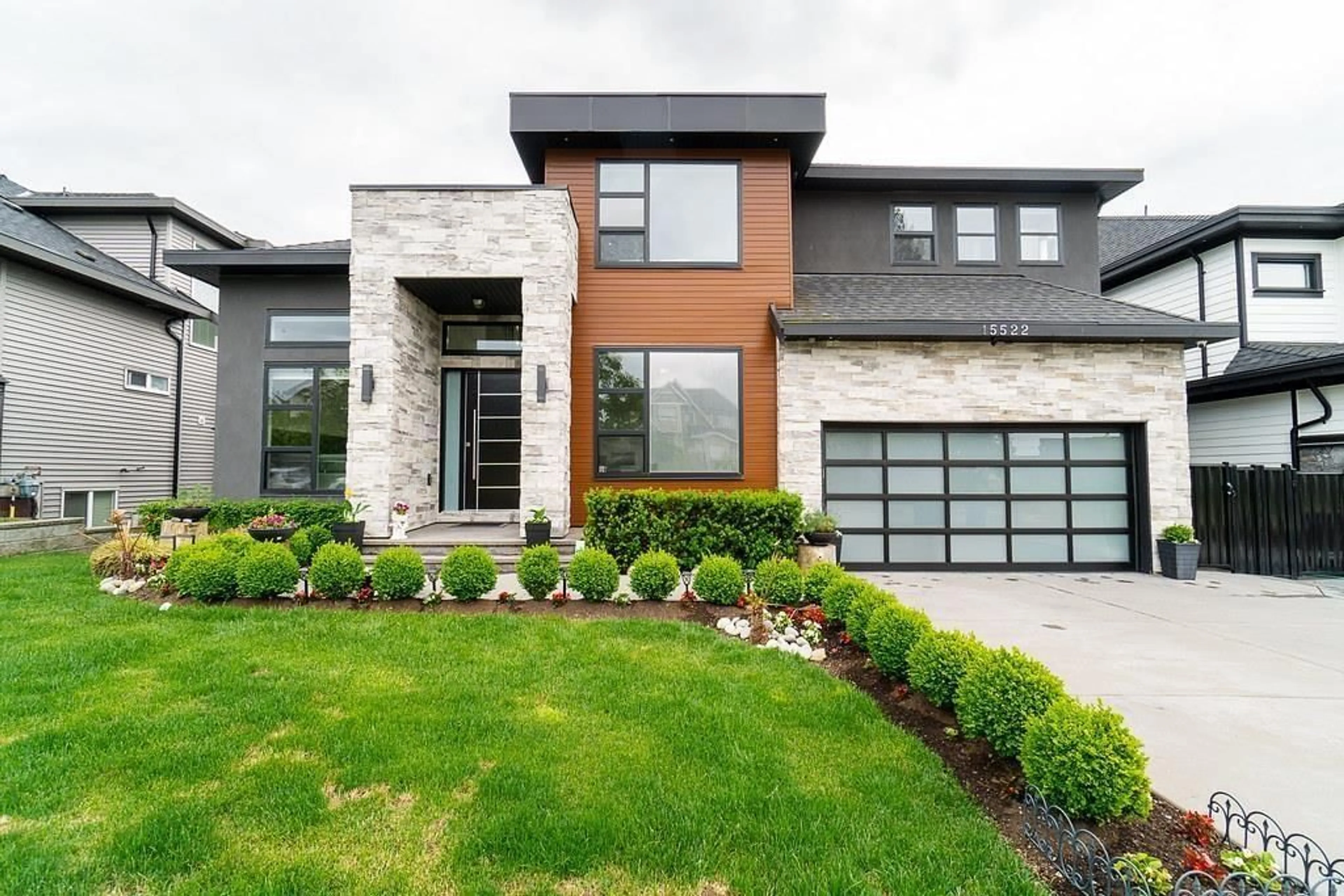 Home with brick exterior material, street for 15522 77 AVENUE, Surrey British Columbia V3S3P2