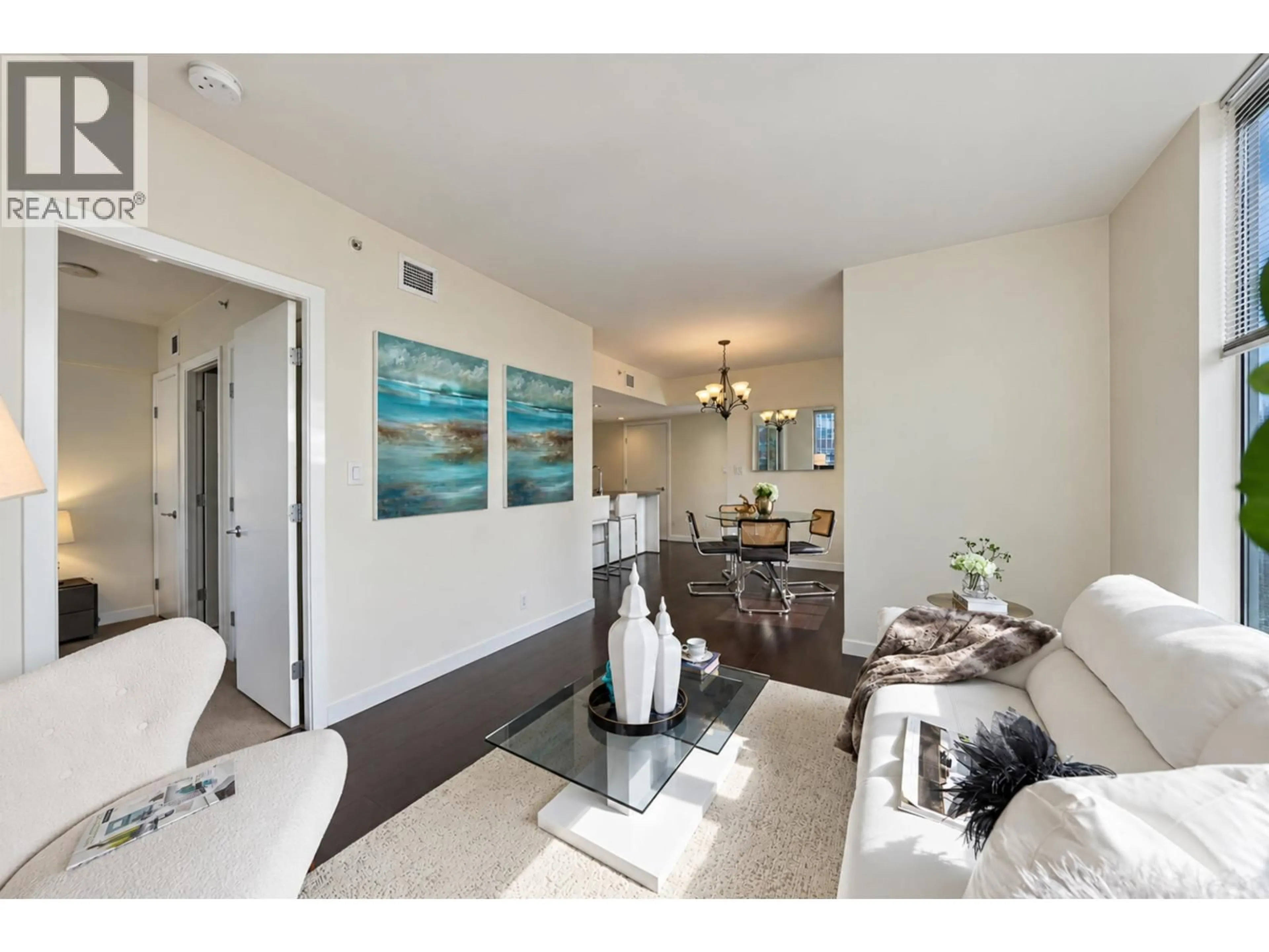 Living room with furniture, unknown for 1703 - 788 RICHARDS STREET, Vancouver British Columbia V6B0C7