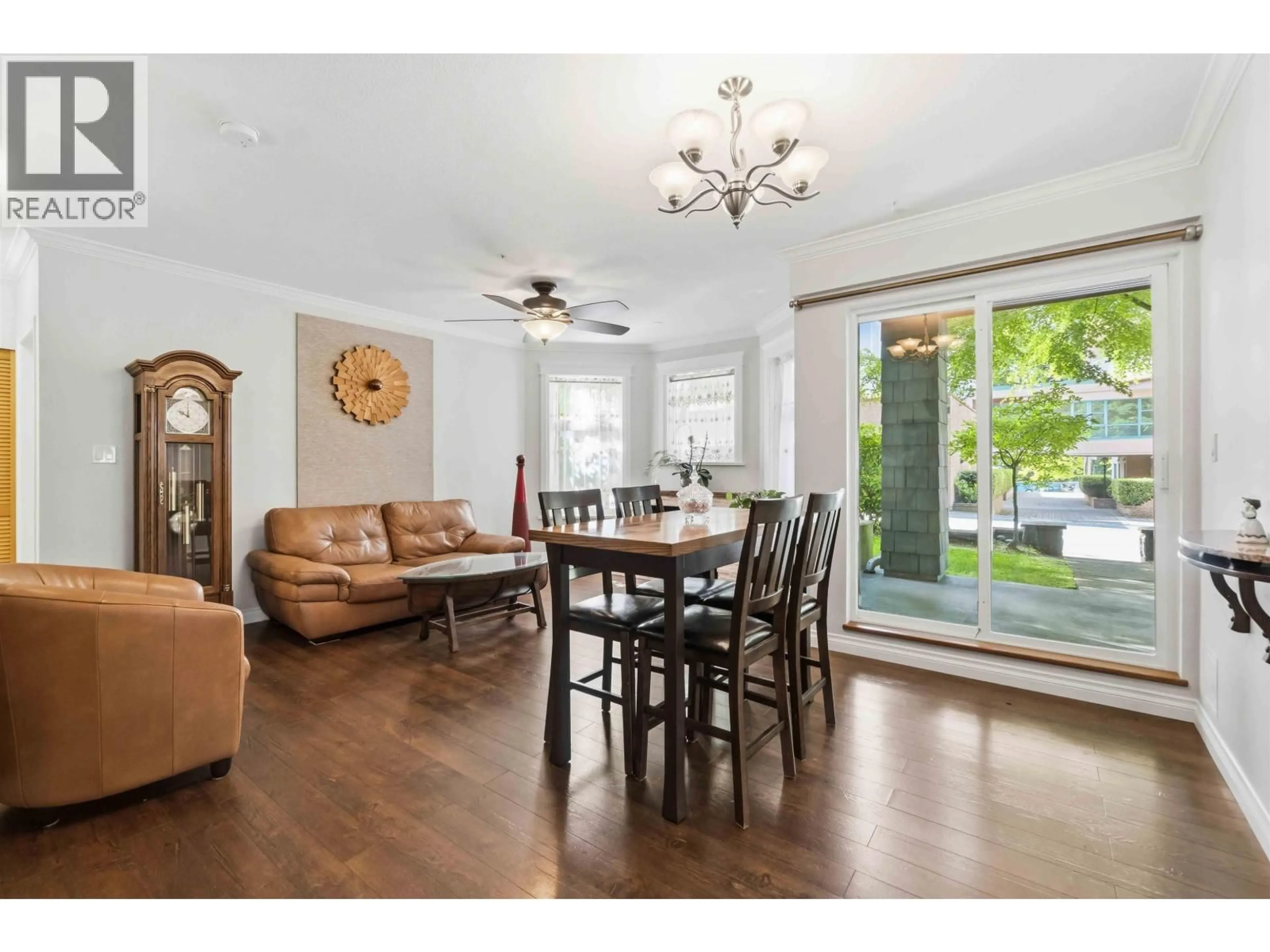 Dining room, wood/laminate floor for G01 - 3085 PRIMROSE LANE, Coquitlam British Columbia V3B7S3