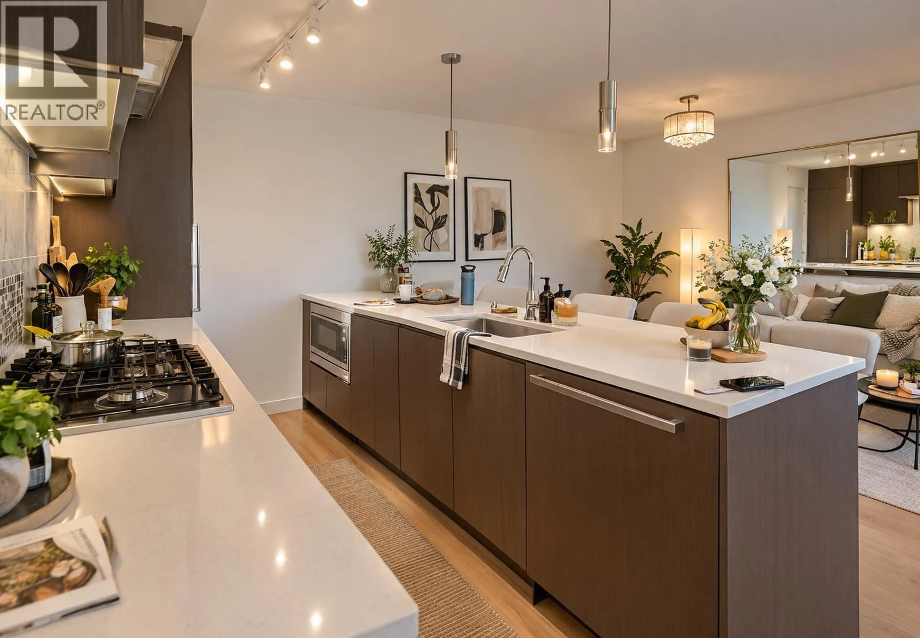 Contemporary kitchen, unknown for 1031 - 8988 PATTERSON ROAD, Richmond British Columbia V6X0R2