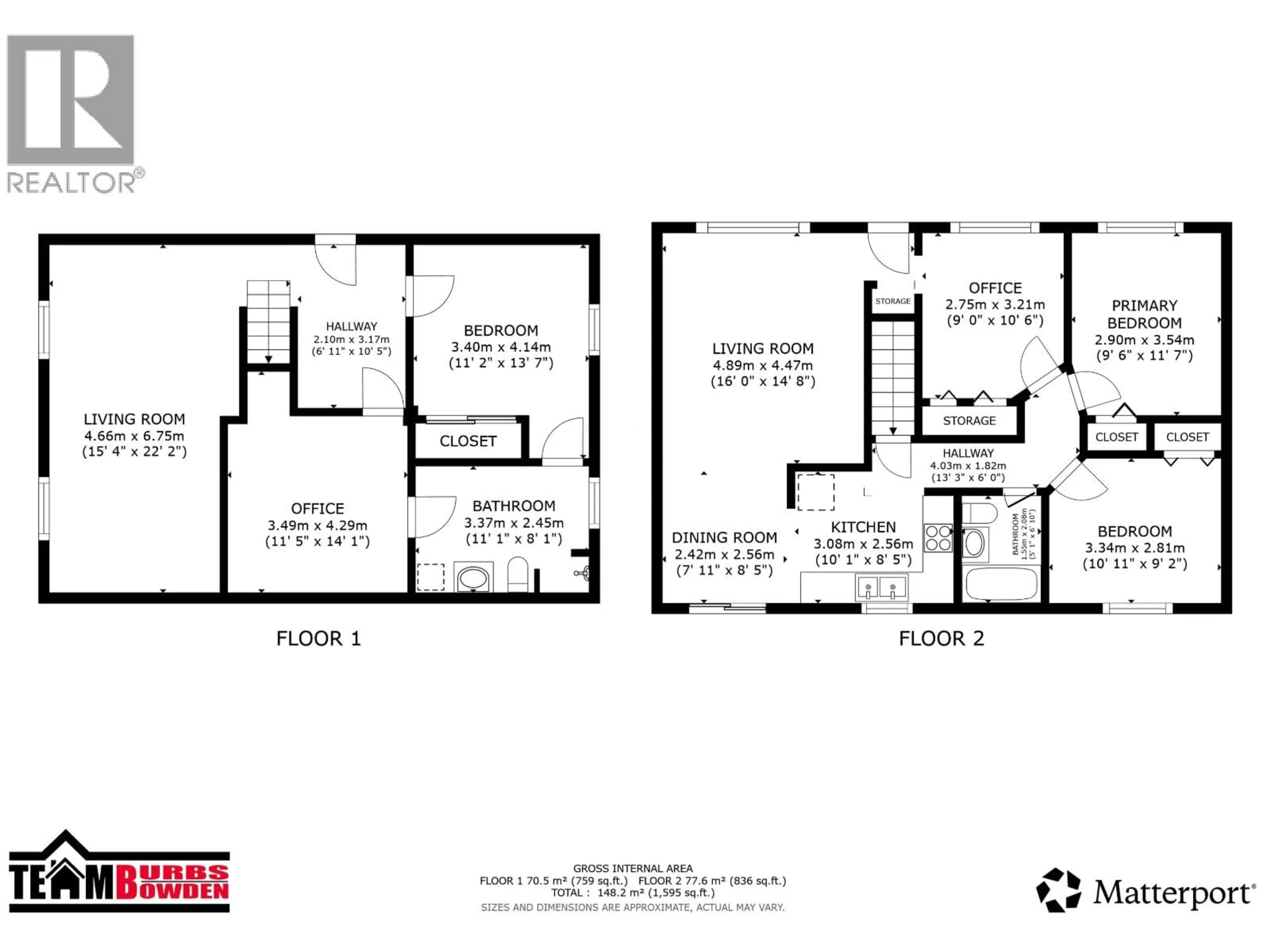 Floor plan for 760 KINCHANT STREET, Quesnel British Columbia V2J2S3