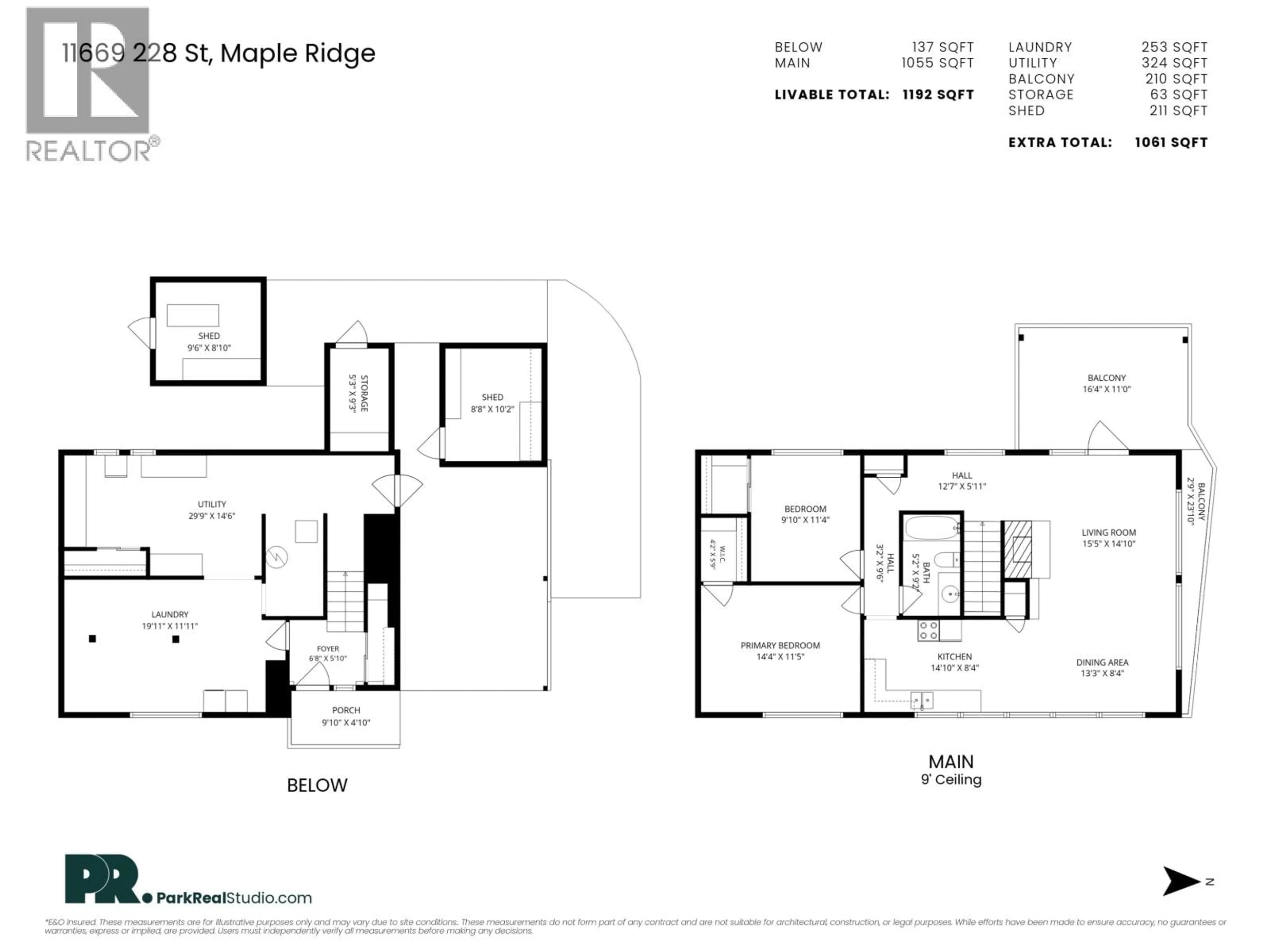 Floor plan for 11669 228 STREET, Maple Ridge British Columbia V2X6L7
