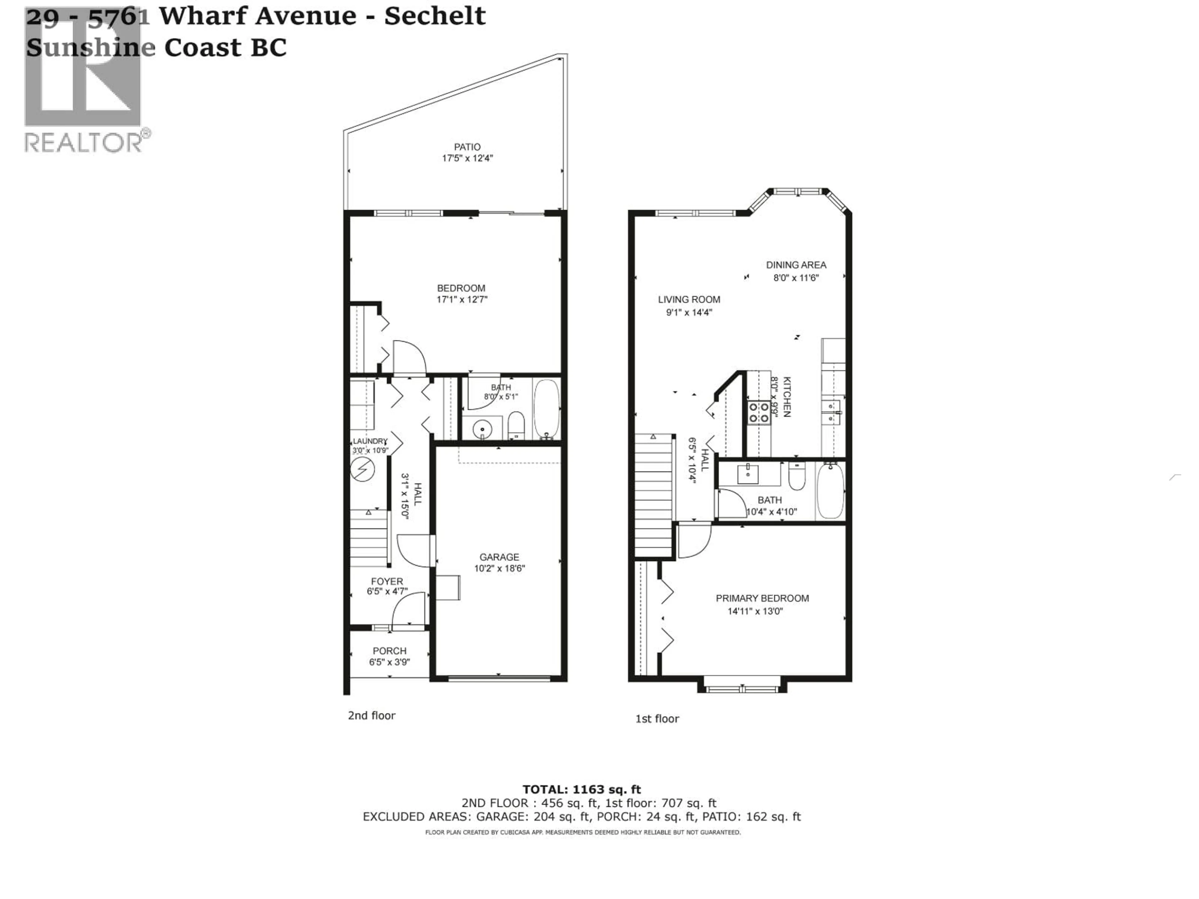 Floor plan for 29 - 5761 WHARF AVENUE, Sechelt British Columbia V0N3A3