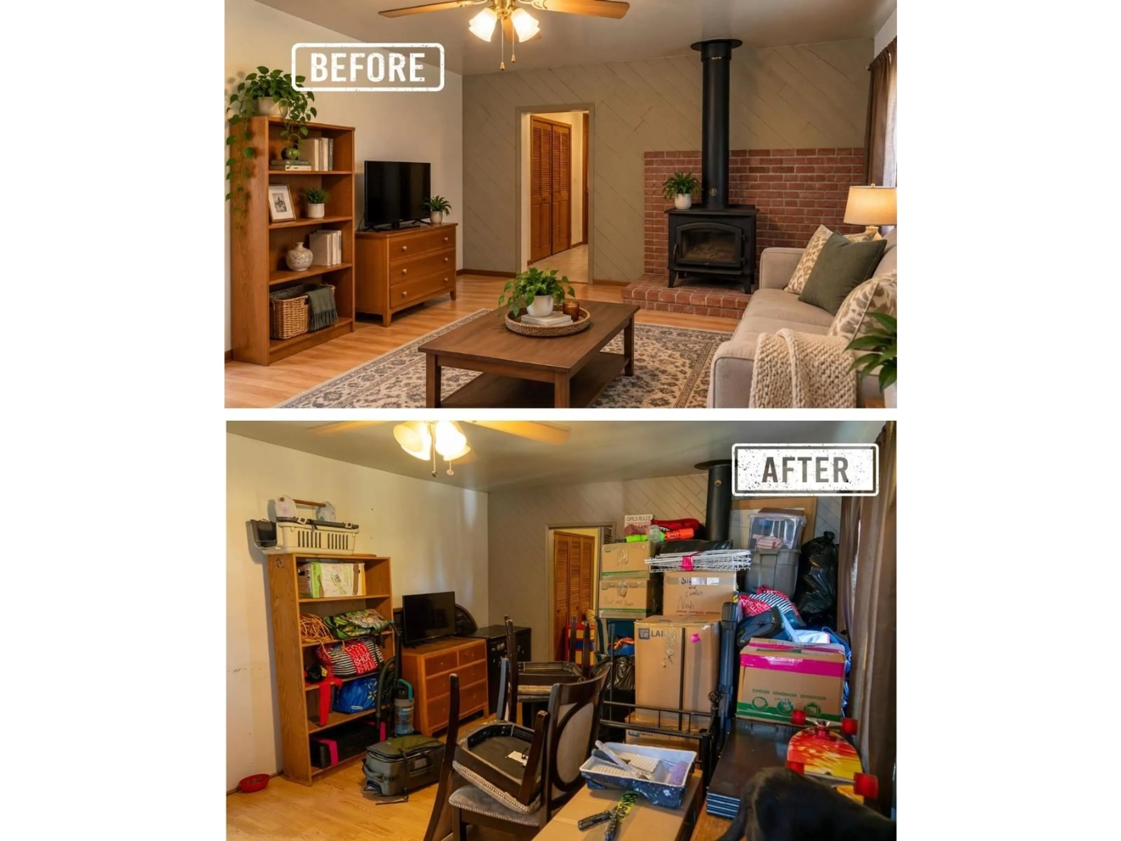 Living room with furniture, wood/laminate floor for 11058 130 STREET, Surrey British Columbia V3T3M4