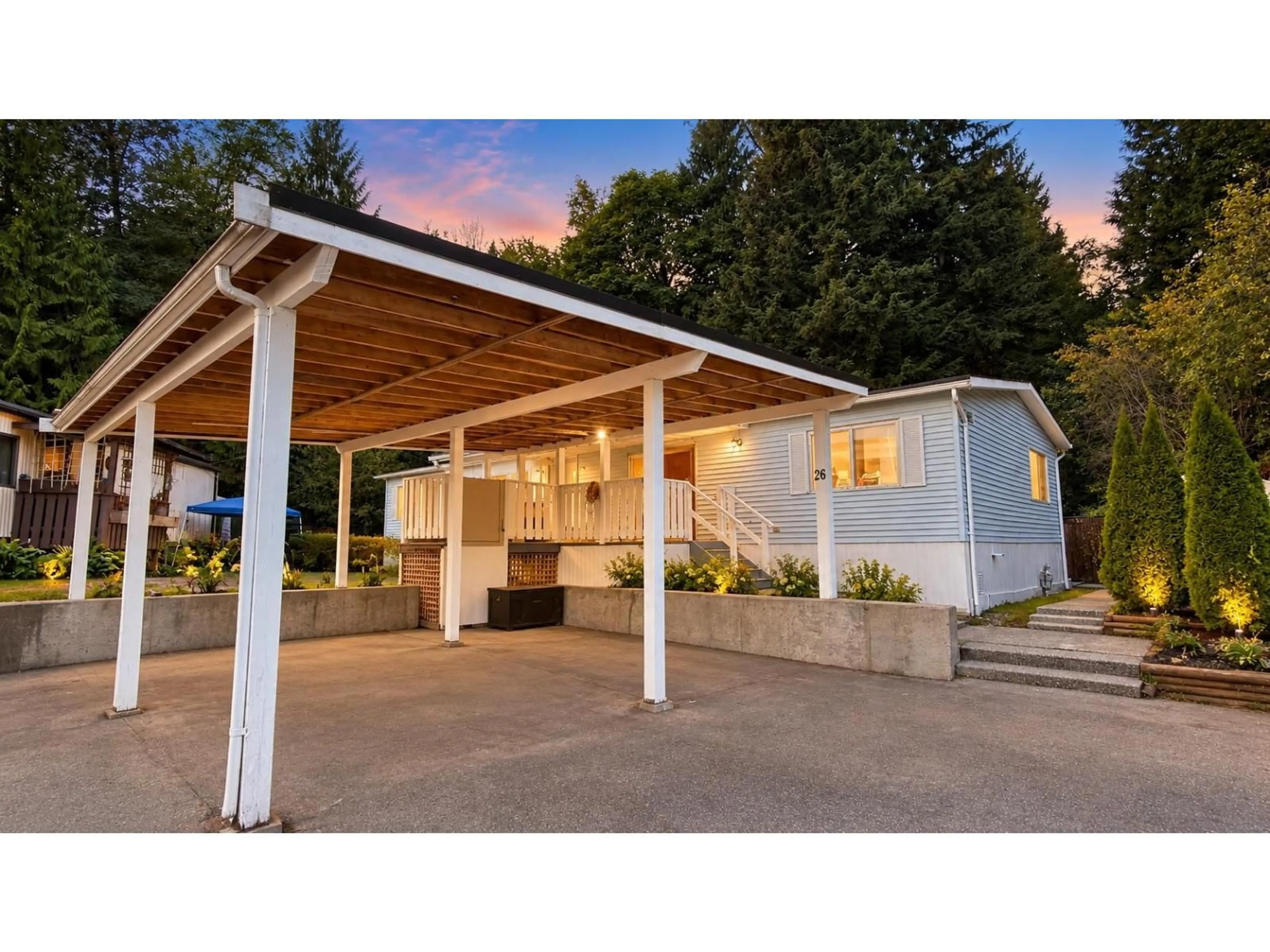 Home with vinyl exterior material, street for 26 - 10221 WILSON STREET, Mission British Columbia V4S1E2