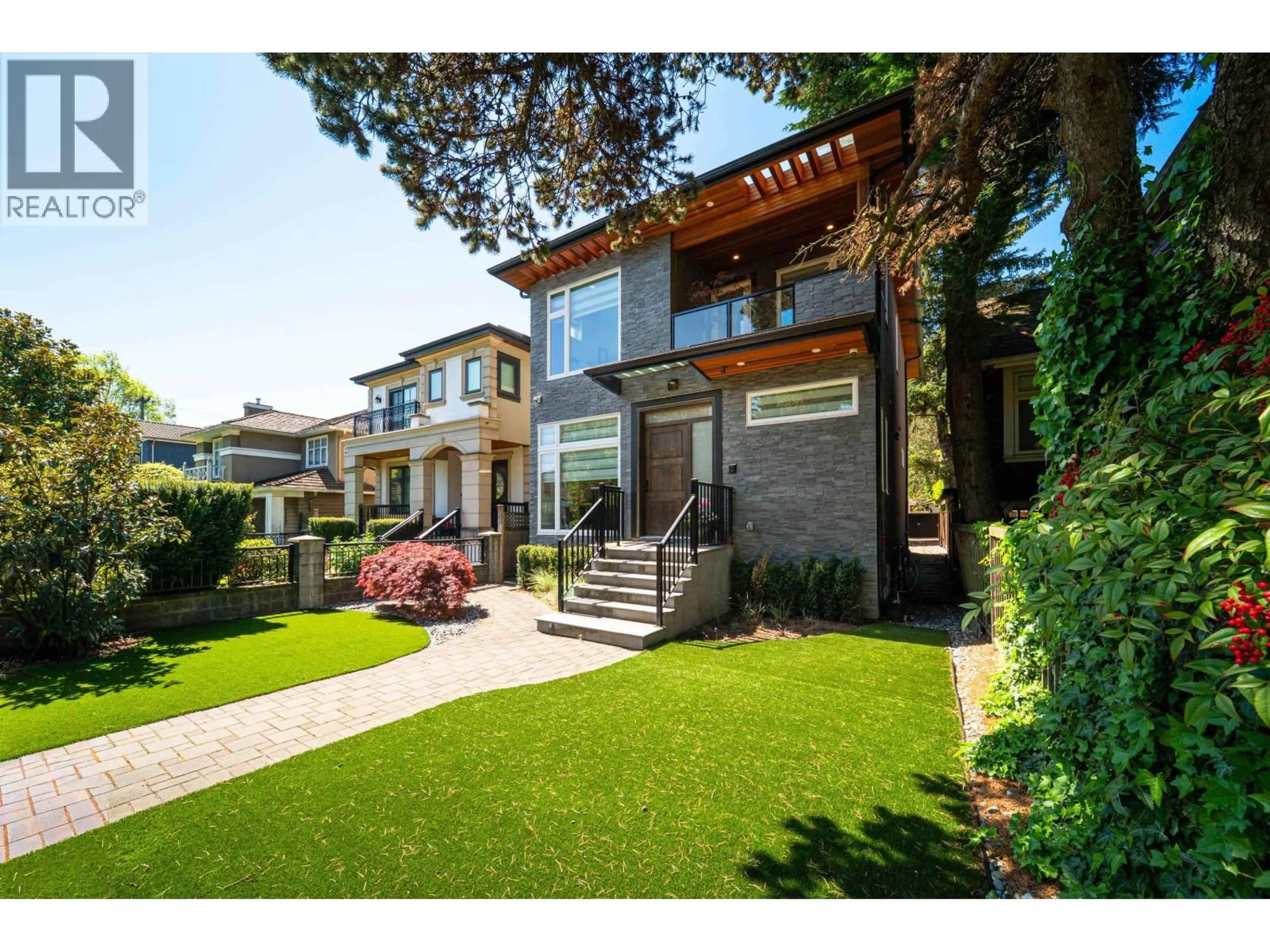 Home with brick exterior material, street for 6007 LARCH STREET, Vancouver British Columbia V6M4E5