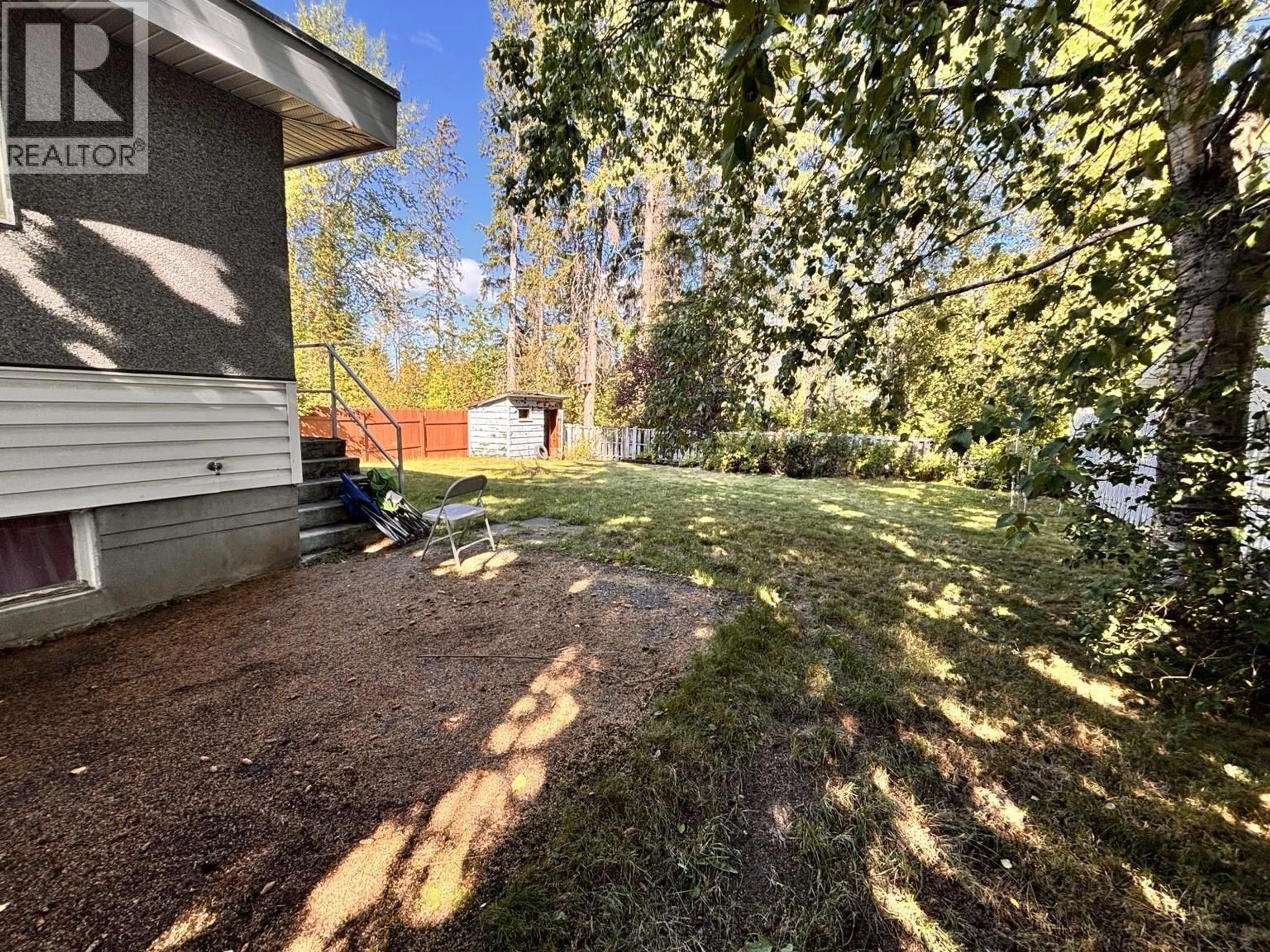 Patio, forest/trees view for 404 MCINNIS AVENUE, Prince George British Columbia V2N1Y7