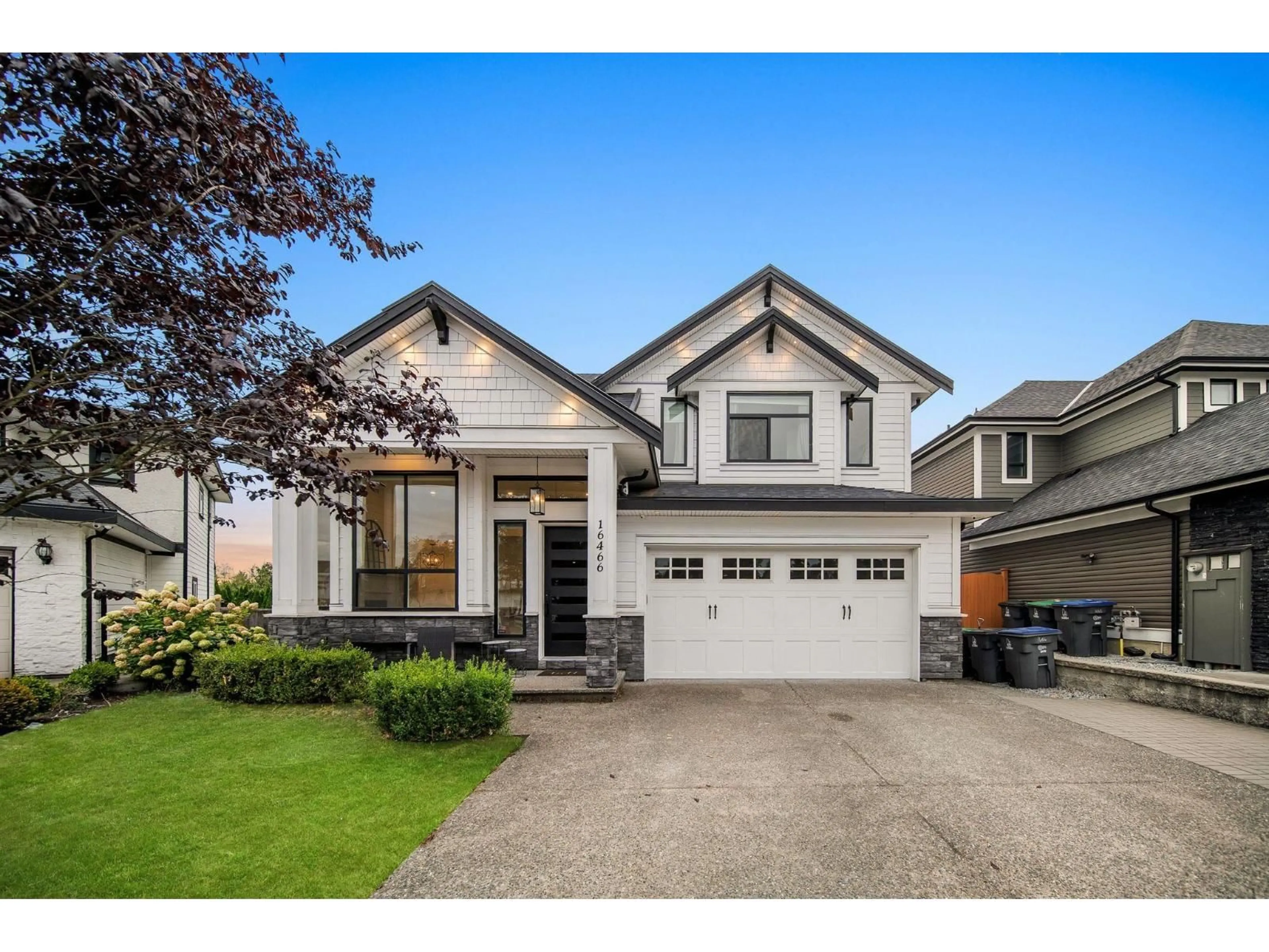 Home with vinyl exterior material, street for 16466 103 AVENUE, Surrey British Columbia V4N1Y7