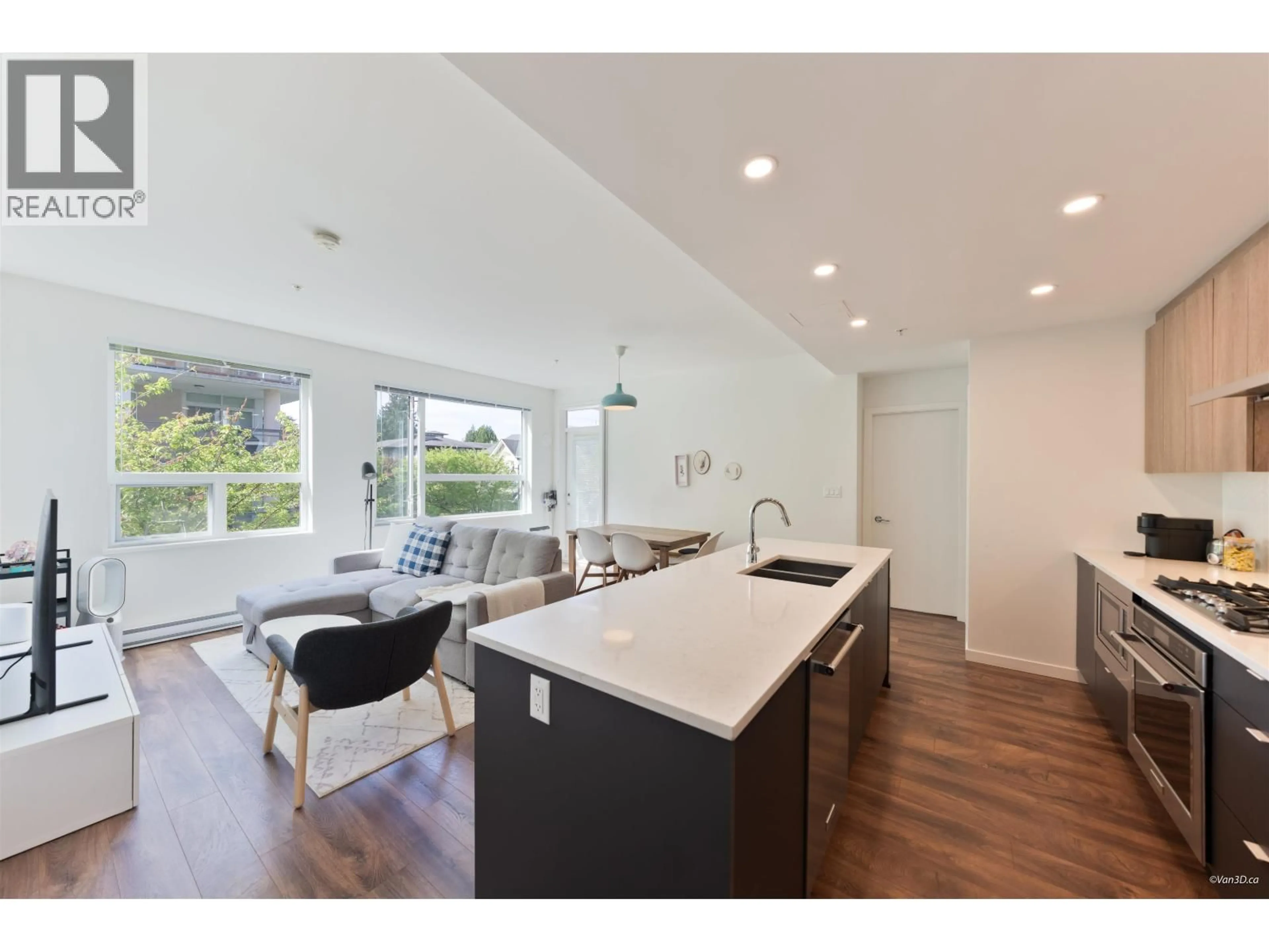Open concept kitchen, unknown for 208 - 717 BRESLAY STREET, Coquitlam British Columbia V3J0J3