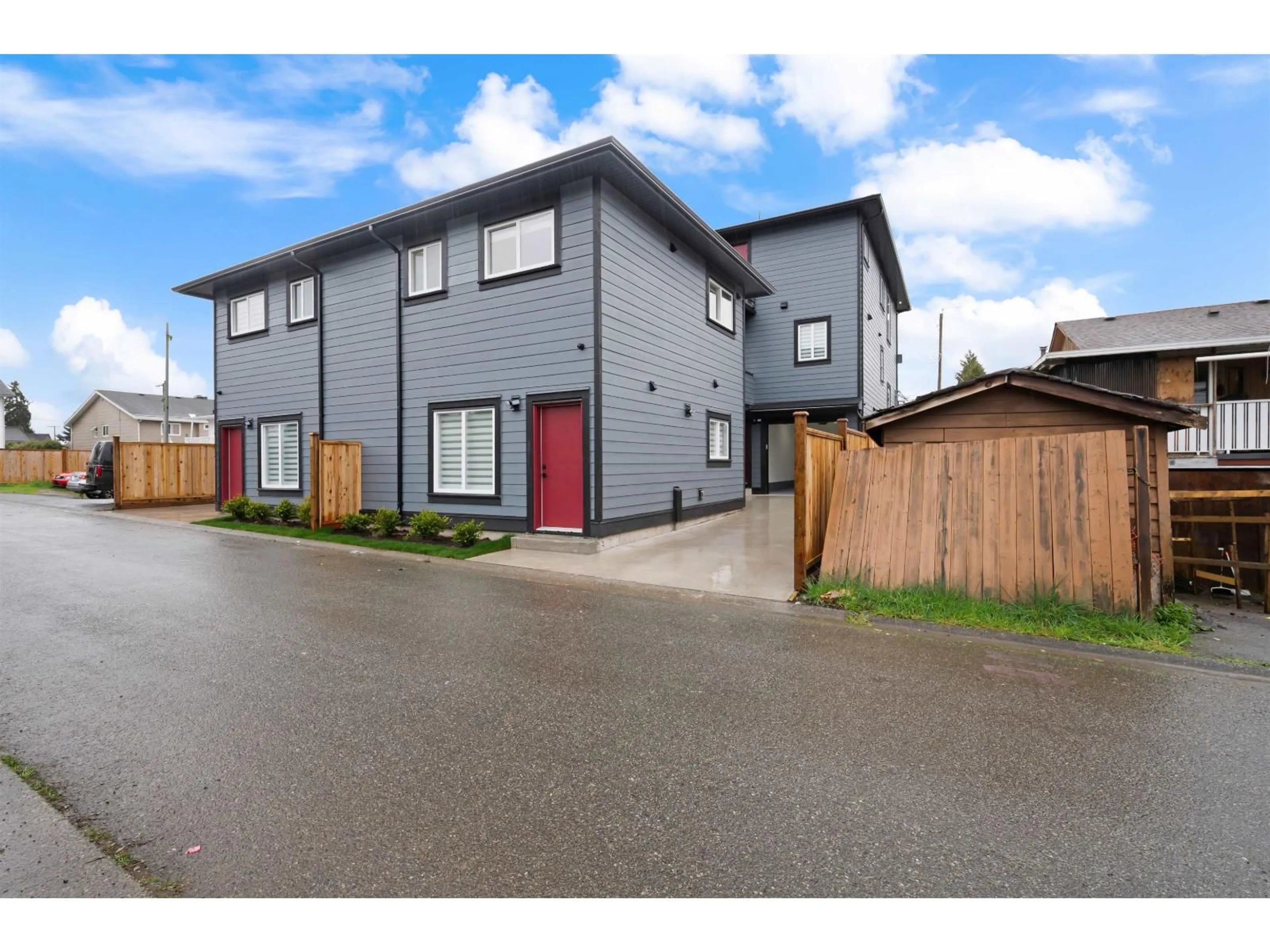 A pic from outside/outdoor area/front of a property/back of a property/a pic from drone, street for 102 - 10432 128 STREET, Surrey British Columbia V3T5J1